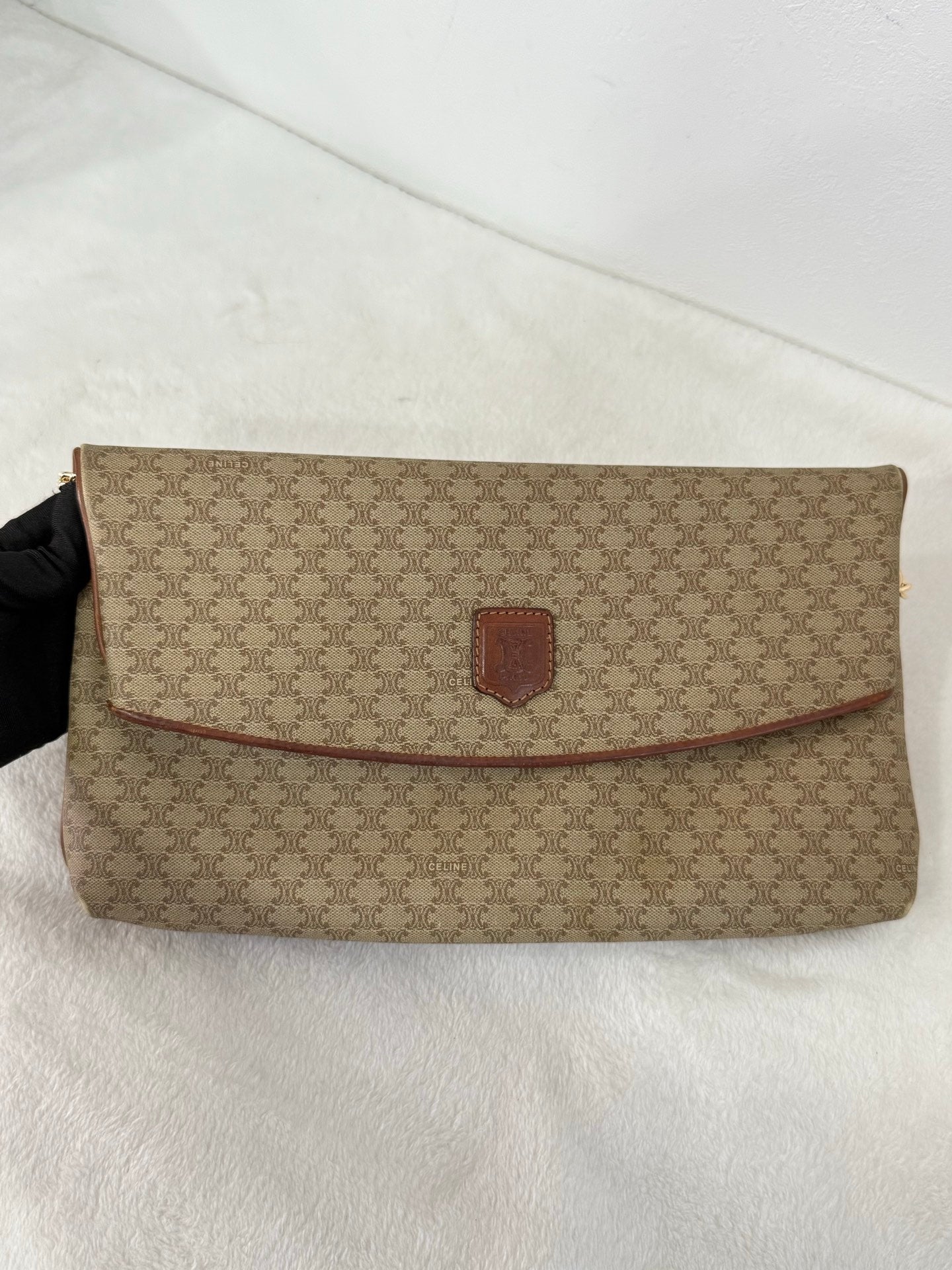 CELINE Macadam Envelope Bag