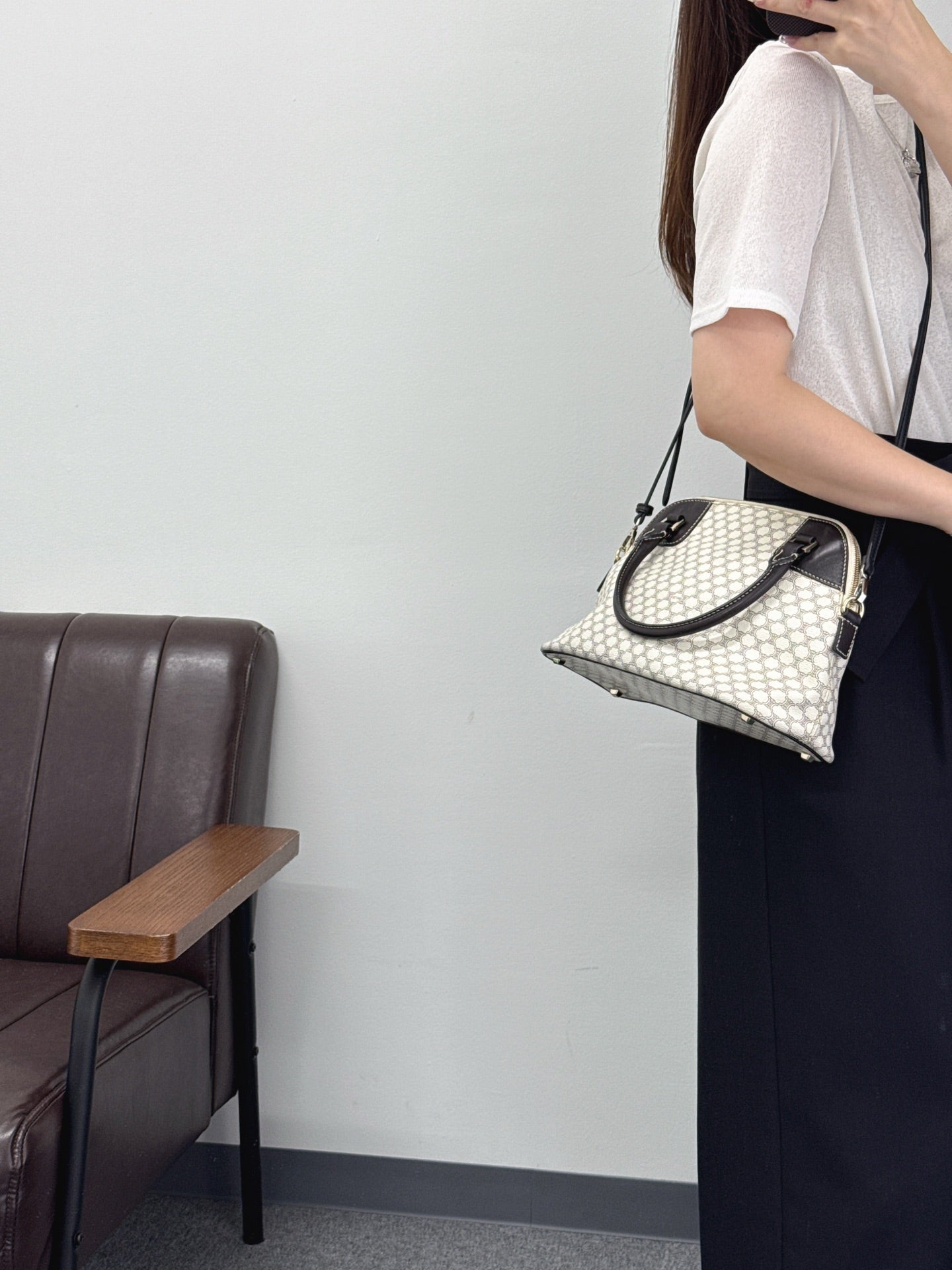 CELINE Macadam Bowler Bag
