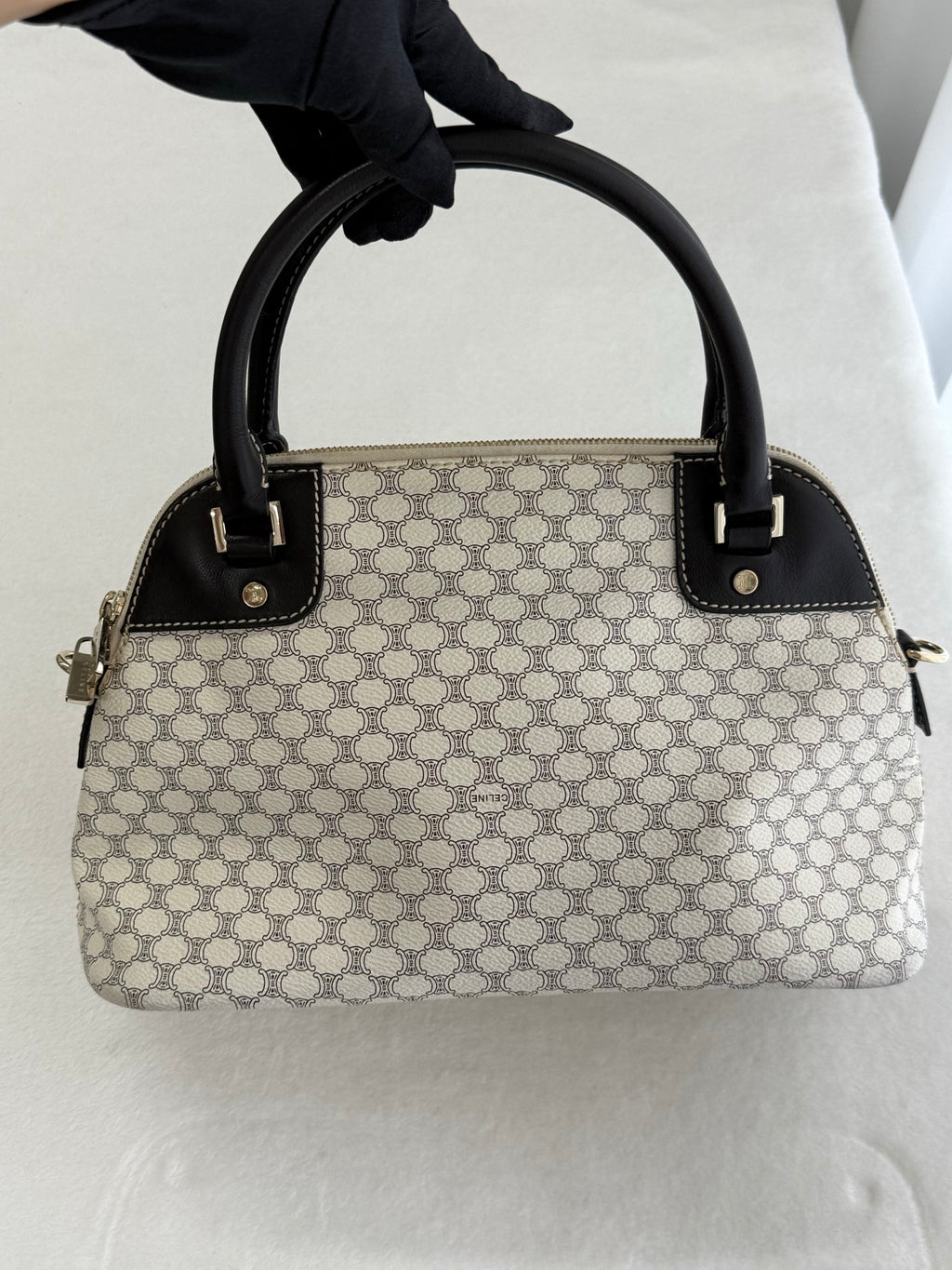 CELINE Macadam Bowler Bag