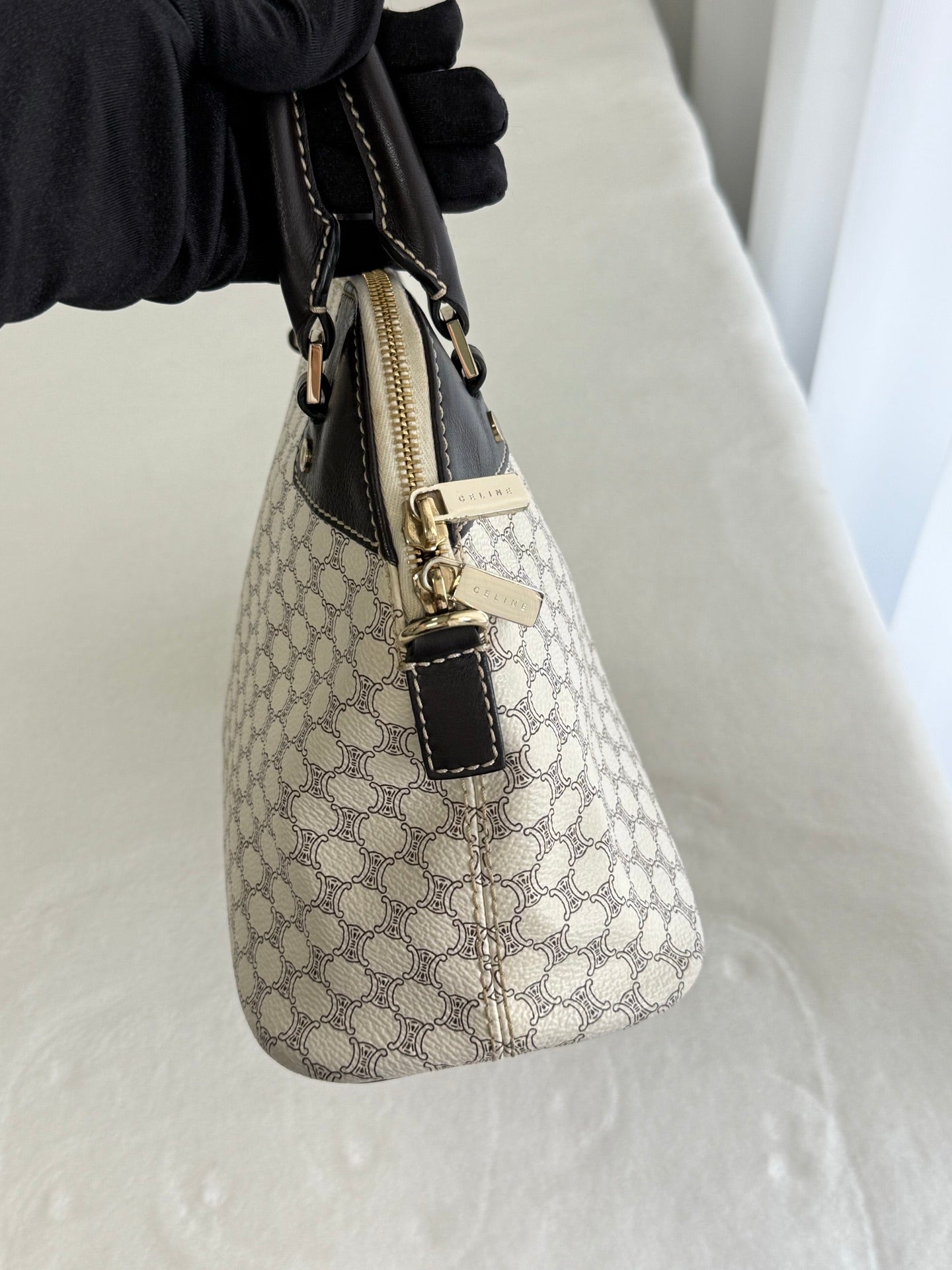 CELINE Macadam Bowler Bag