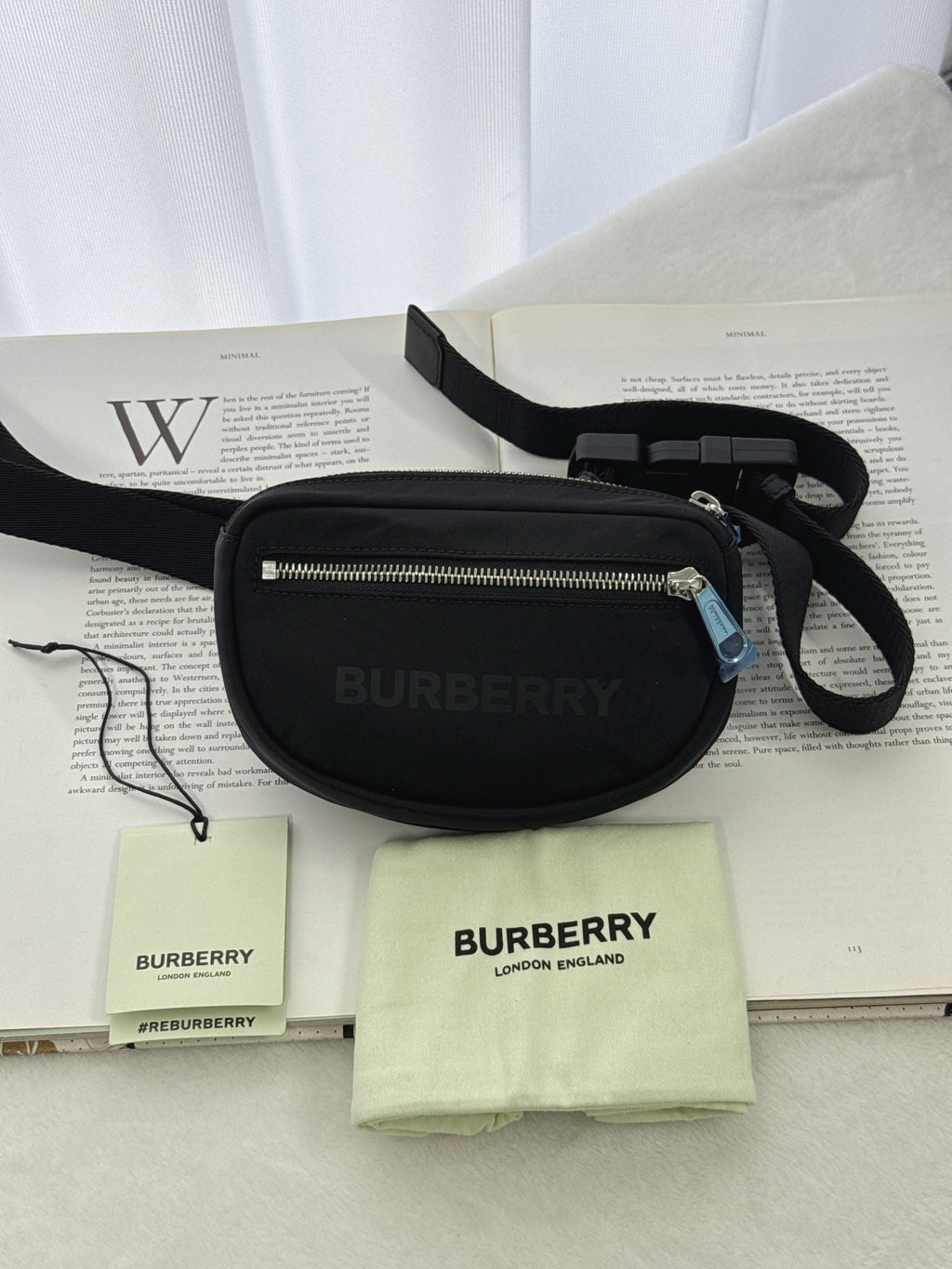 BURBERRY NYLON Sling Bag