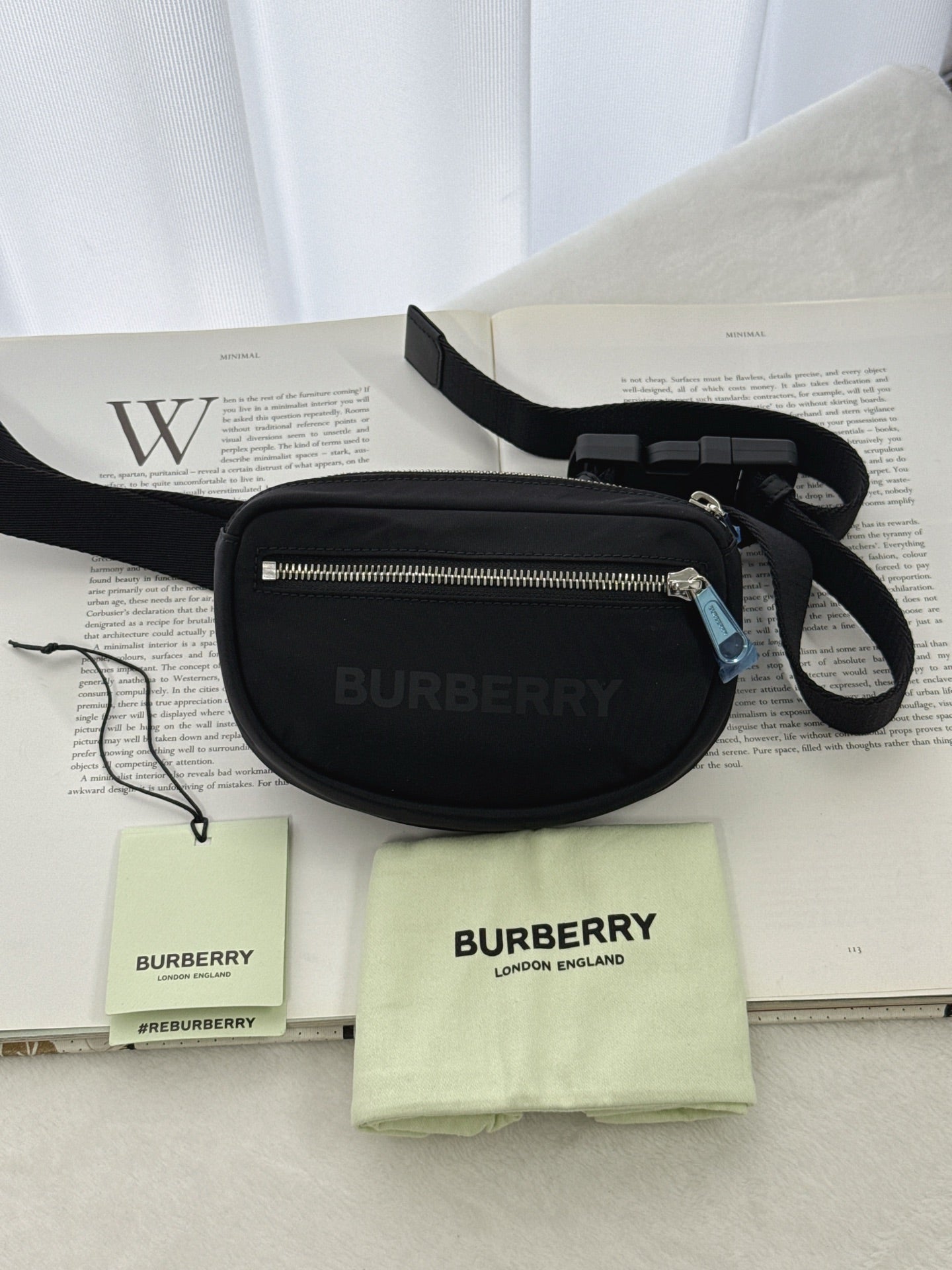 BURBERRY NYLON Sling Bag