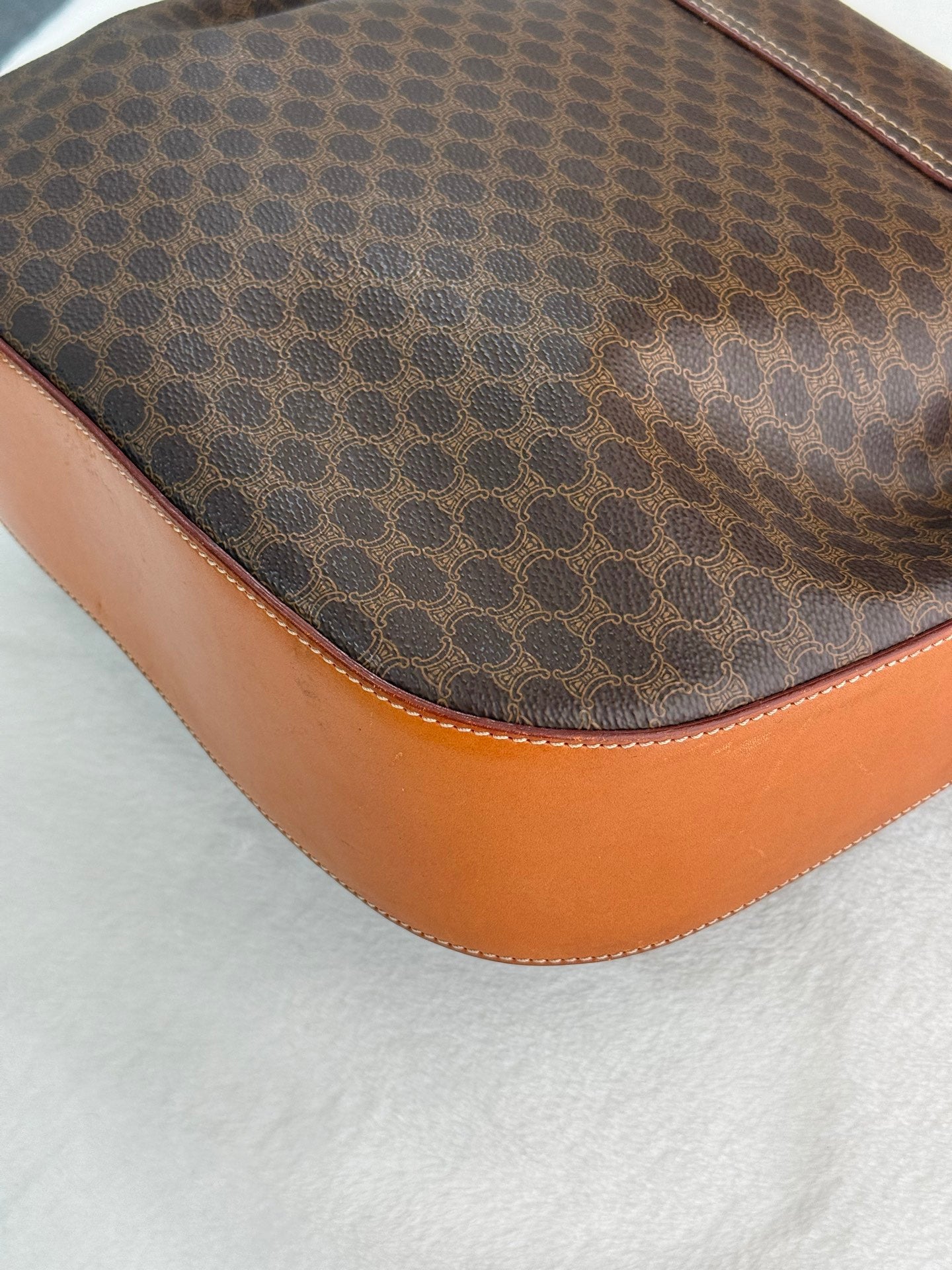 CELINE Macadam Drawstring Bucket Bag