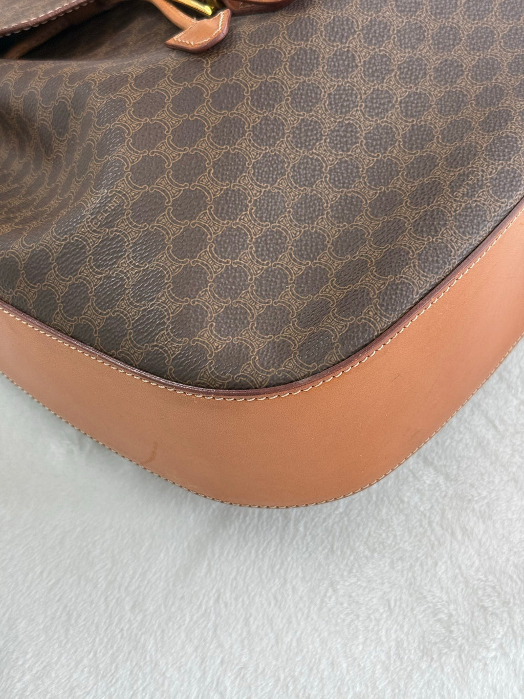 CELINE Macadam Drawstring Bucket Bag