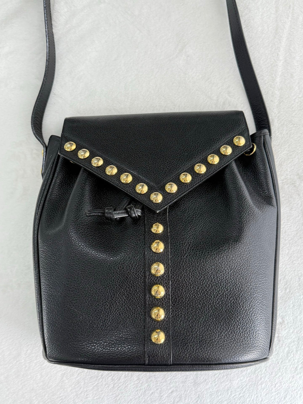 Yves Saint Laurent Studded Bucket Bag