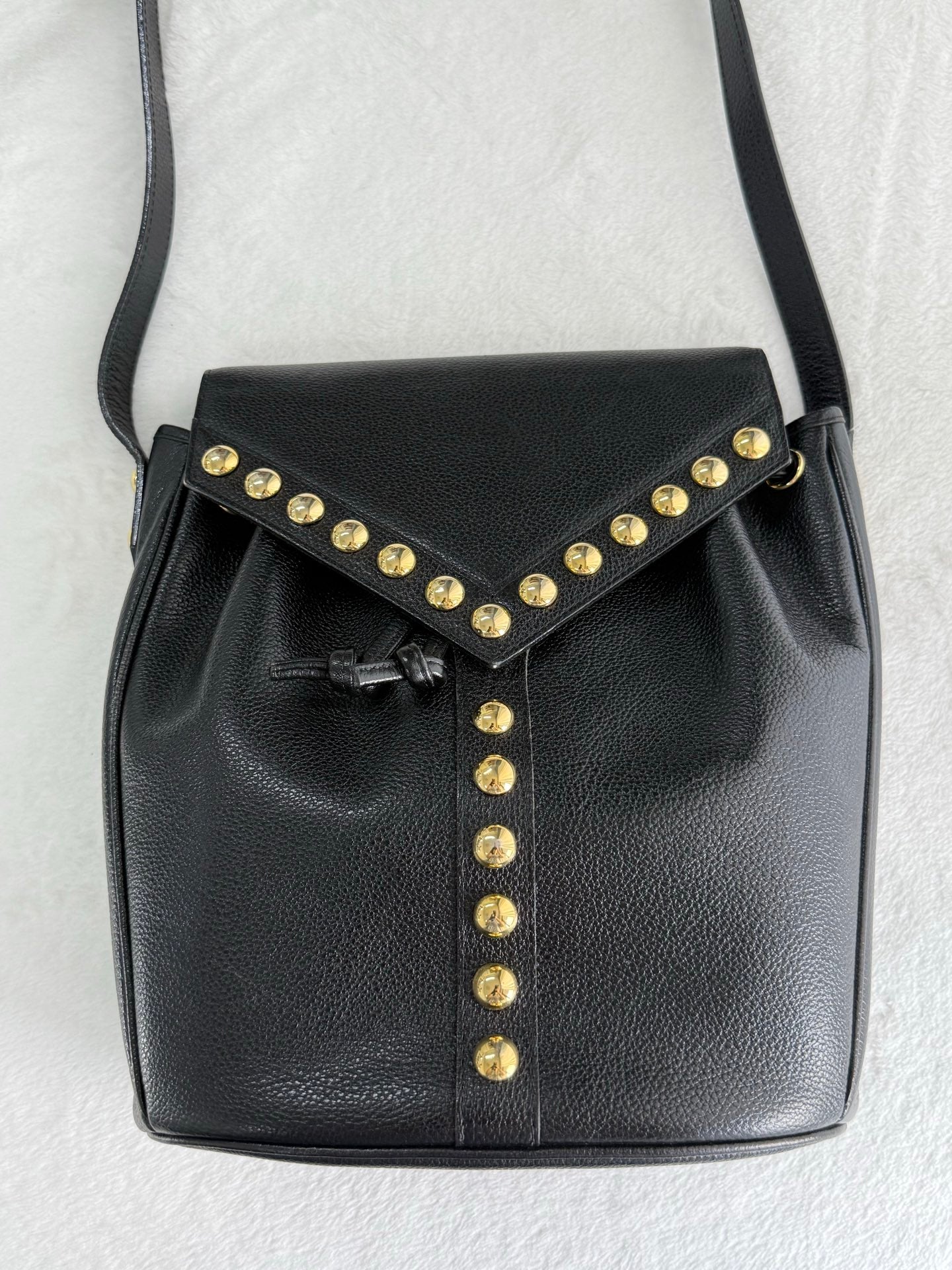 Yves Saint Laurent Studded Bucket Bag