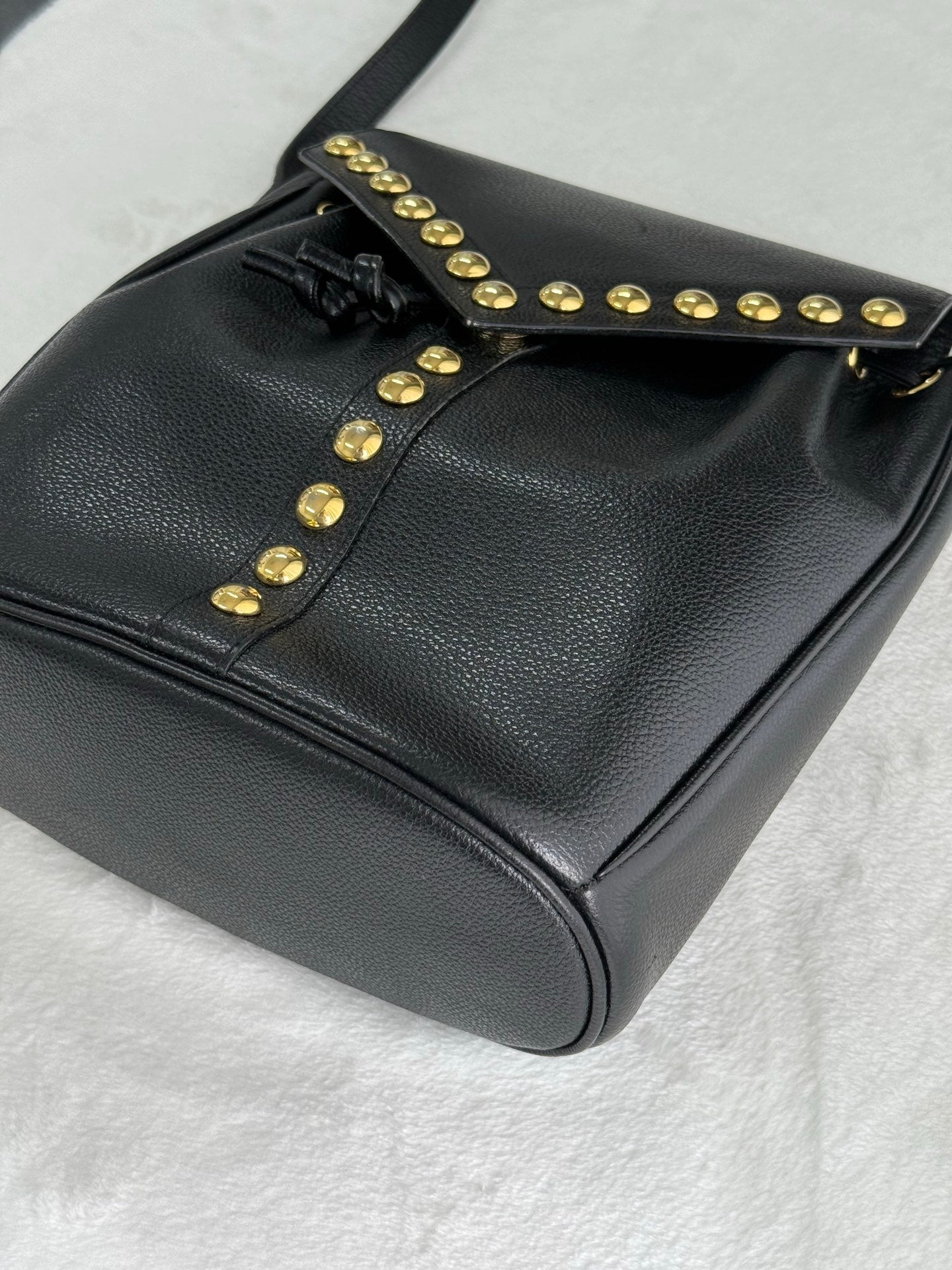Yves Saint Laurent Studded Bucket Bag