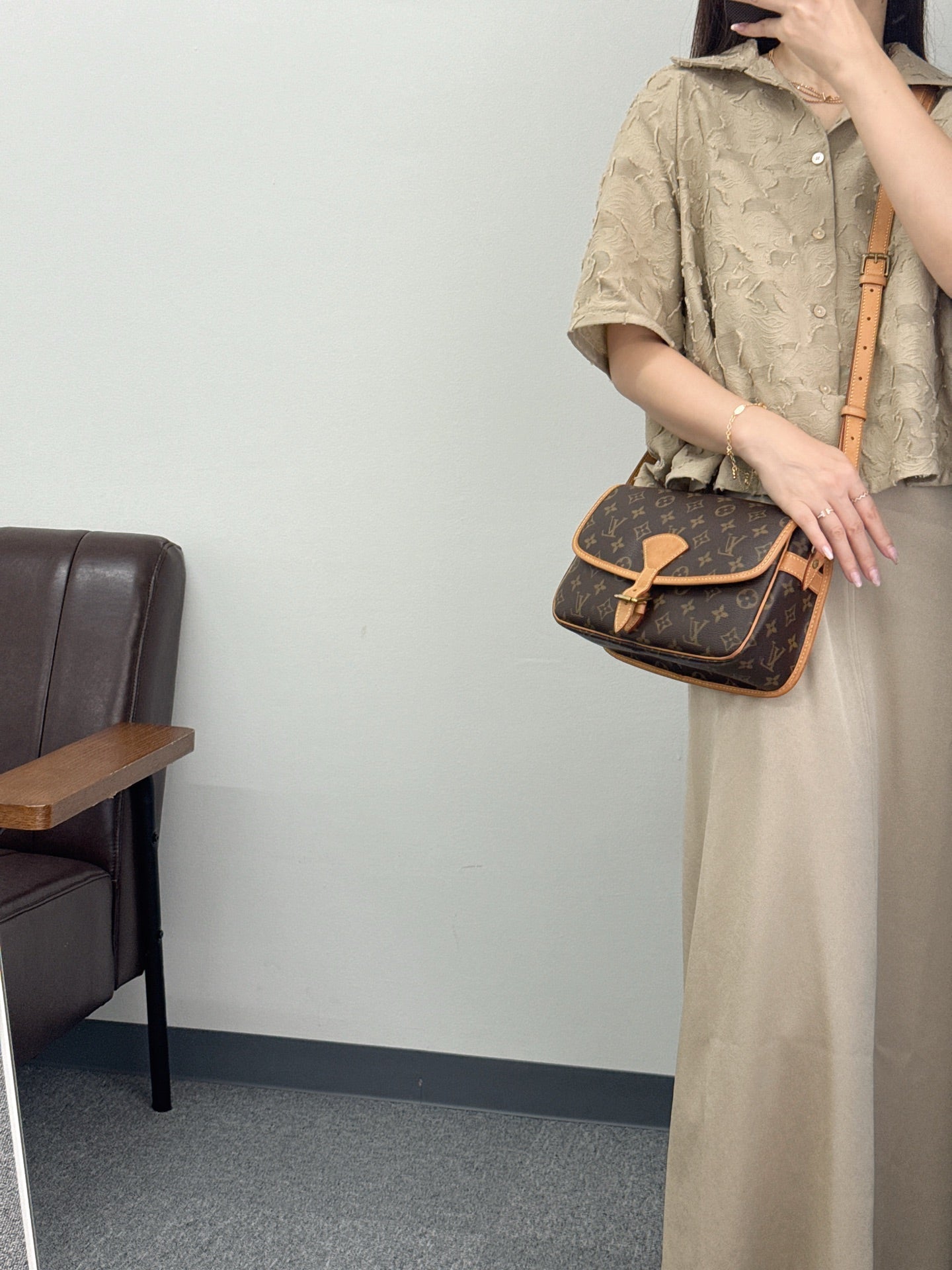 LOUIS VUITTON Monogram Baguette Bag
