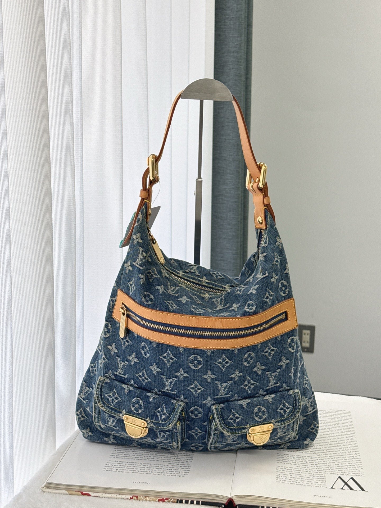 LOUIS VUITTON Denim Baggy PM