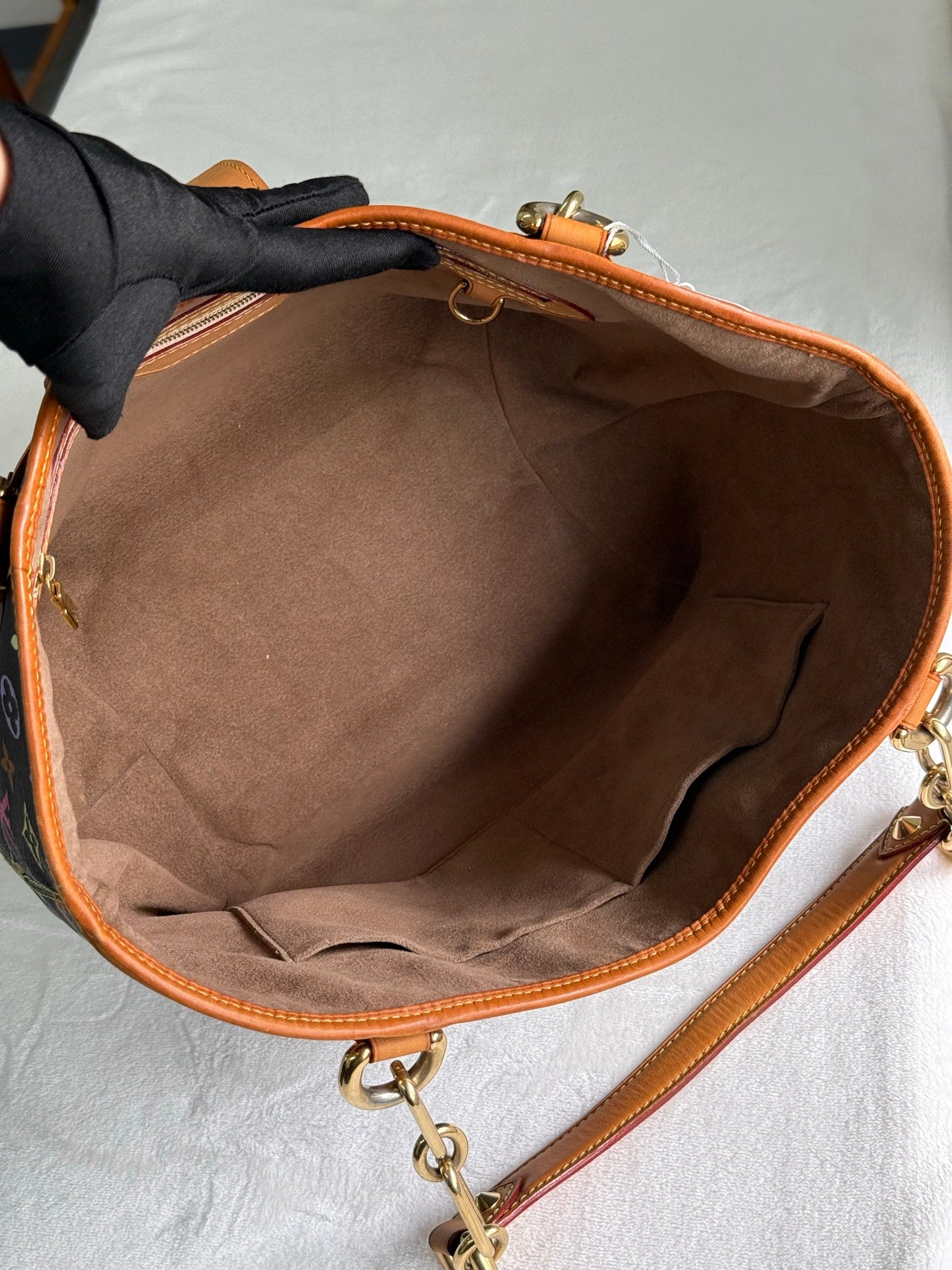 LOUIS VUITTON Black Monogram Multicolor Shoulderbag