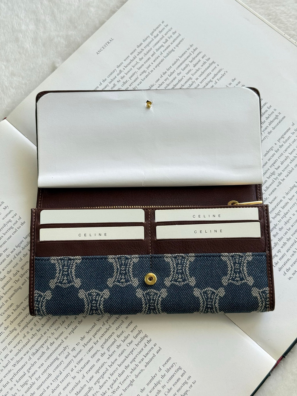 Celine Denim Wallet