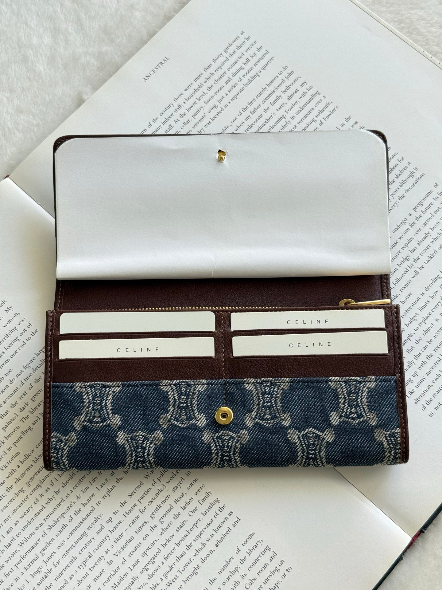 Celine Denim Wallet