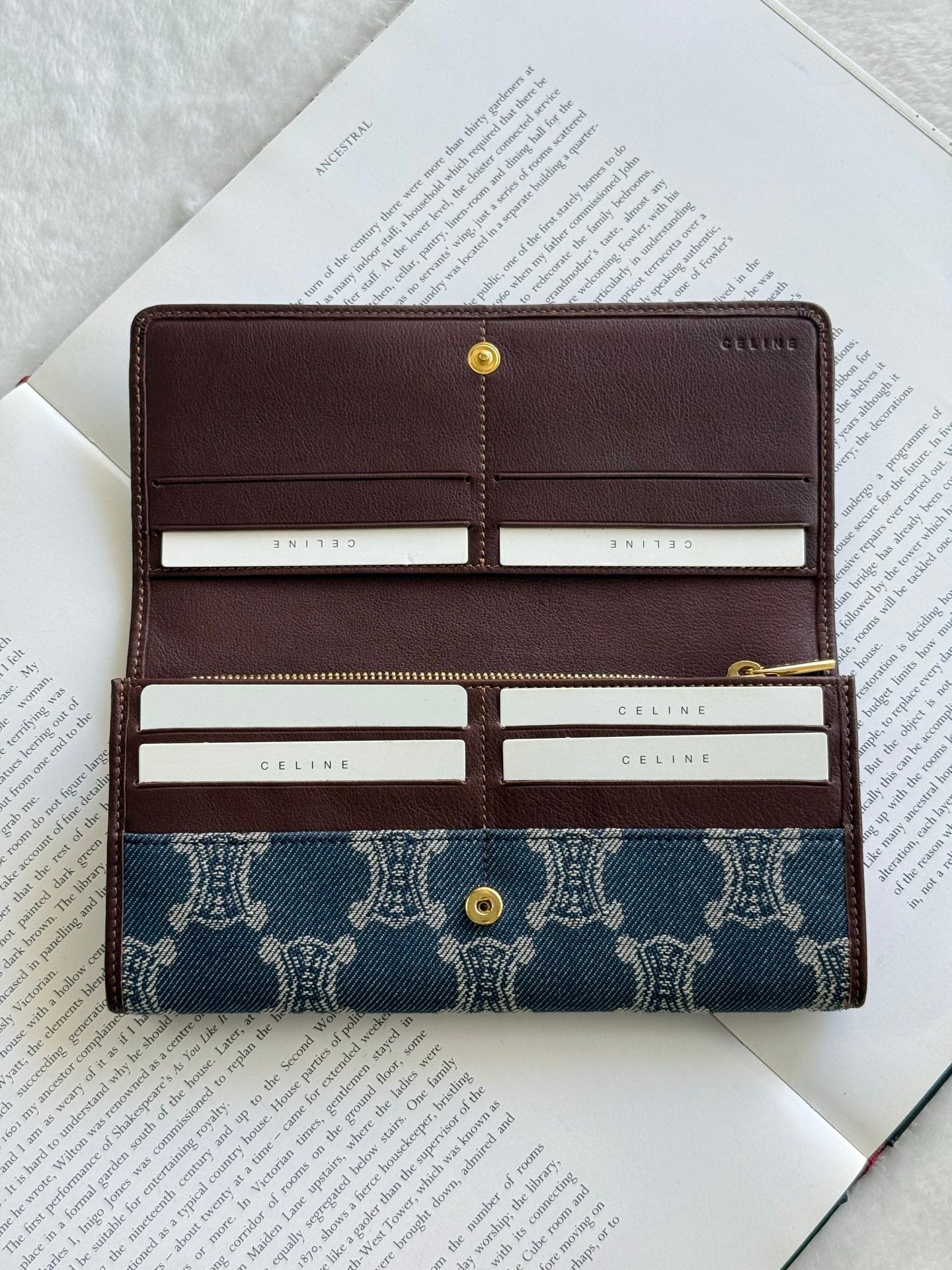 Celine Denim Wallet