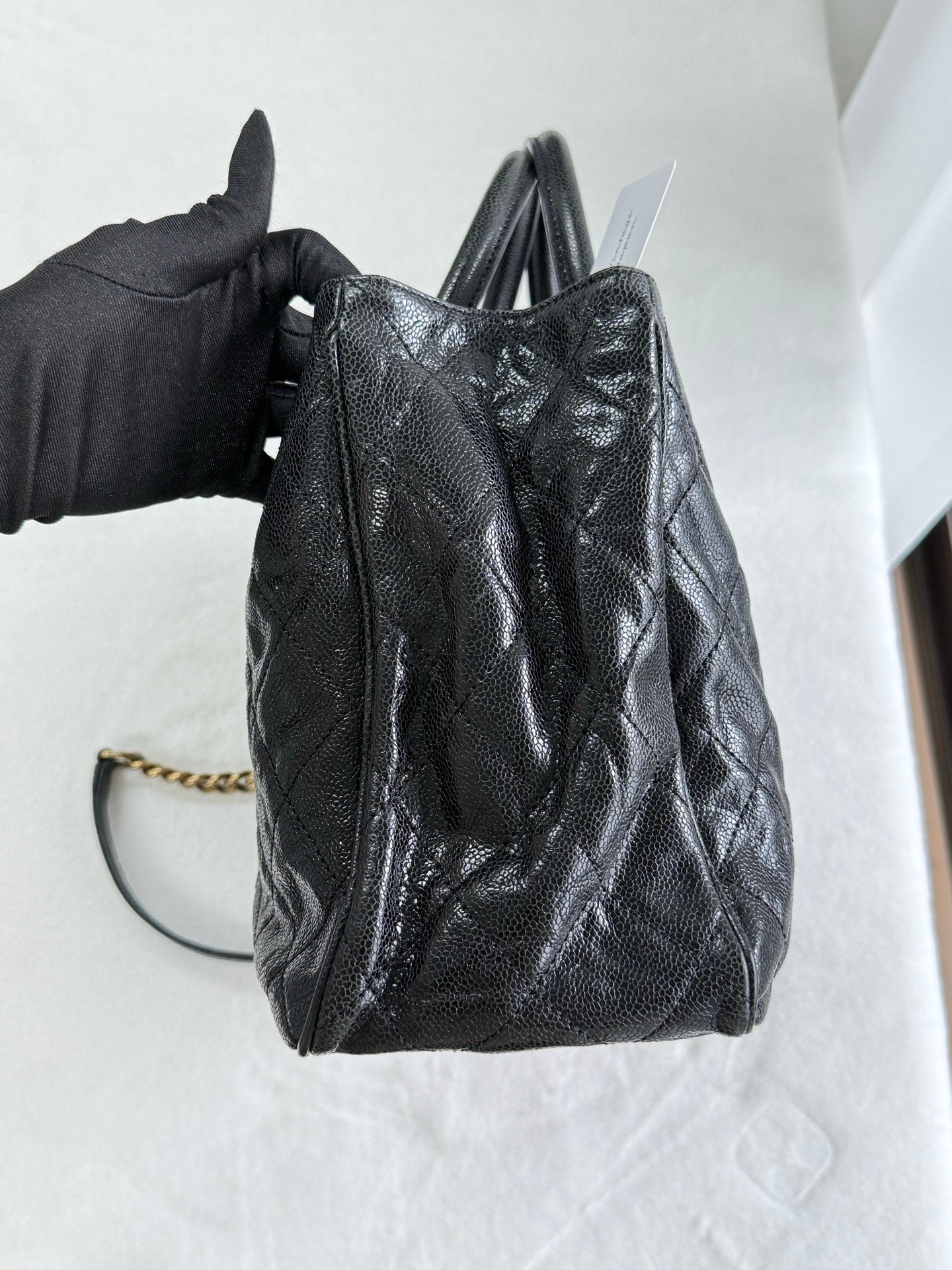 CHANEL COCO Caviar Skin 2Way Totebag
