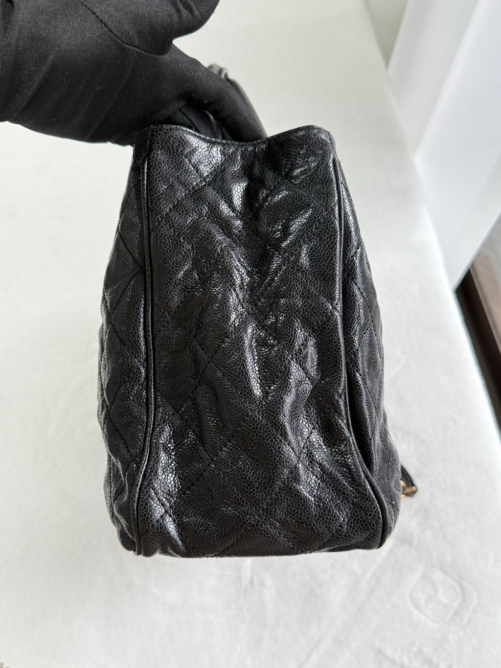 CHANEL COCO Caviar Skin 2Way Totebag