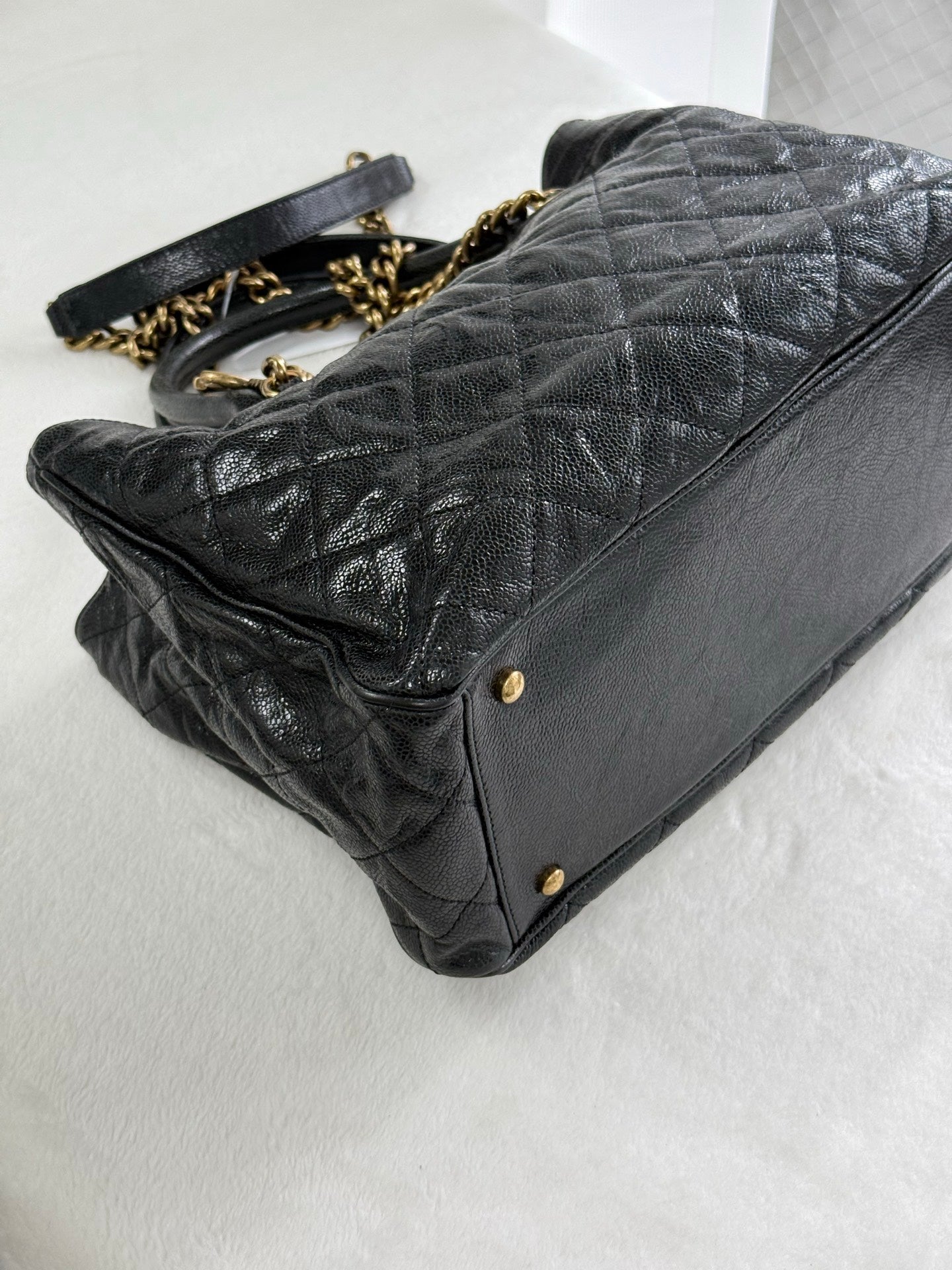 CHANEL COCO Caviar Skin 2Way Totebag