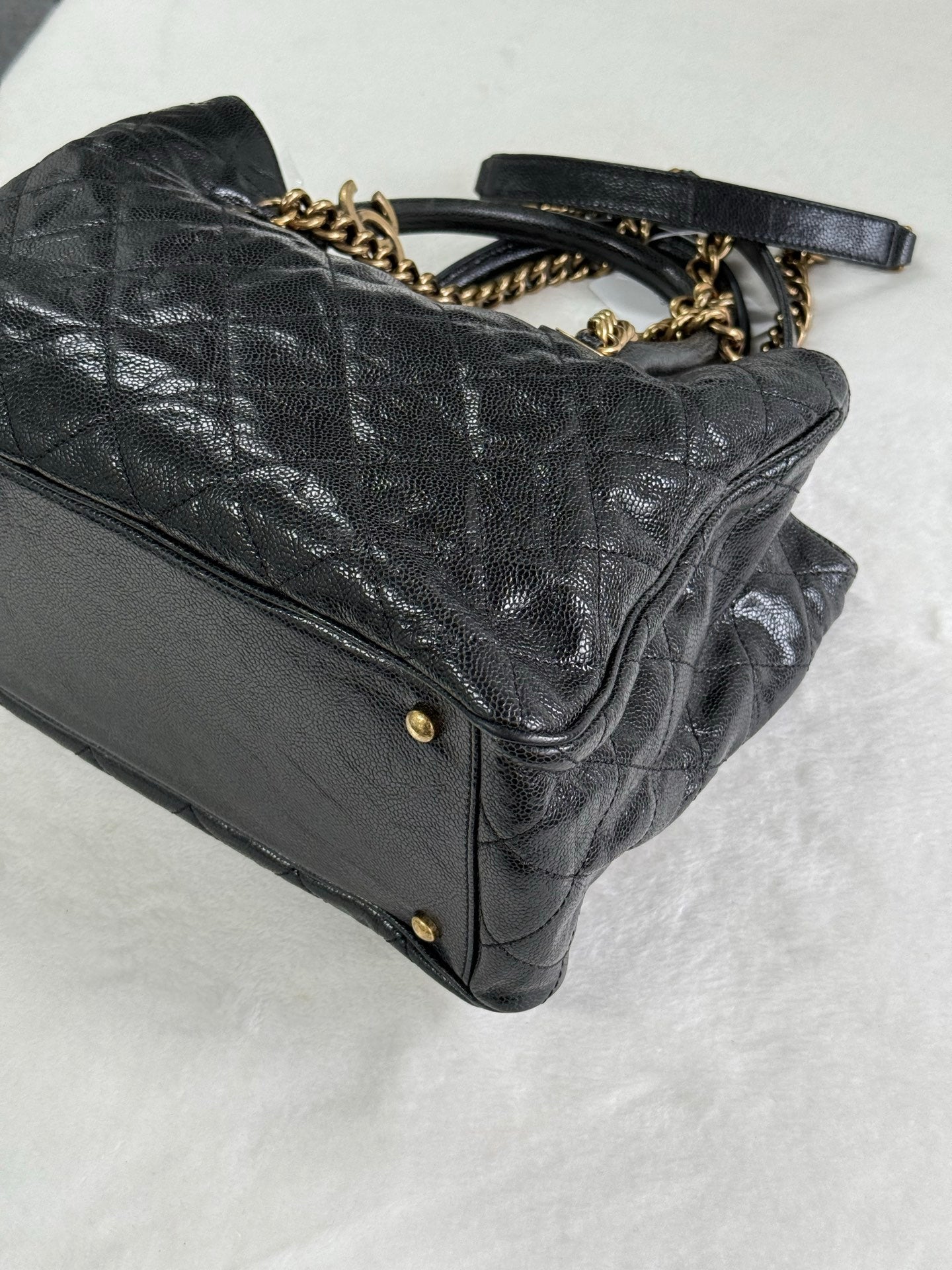 CHANEL COCO Caviar Skin 2Way Totebag