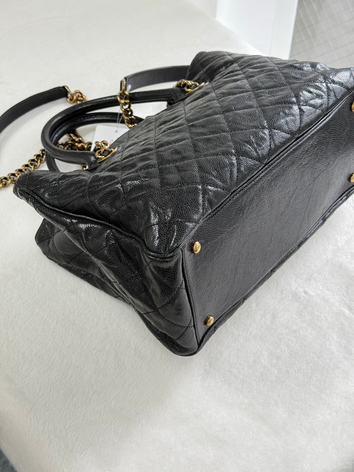 CHANEL COCO Caviar Skin 2Way Totebag