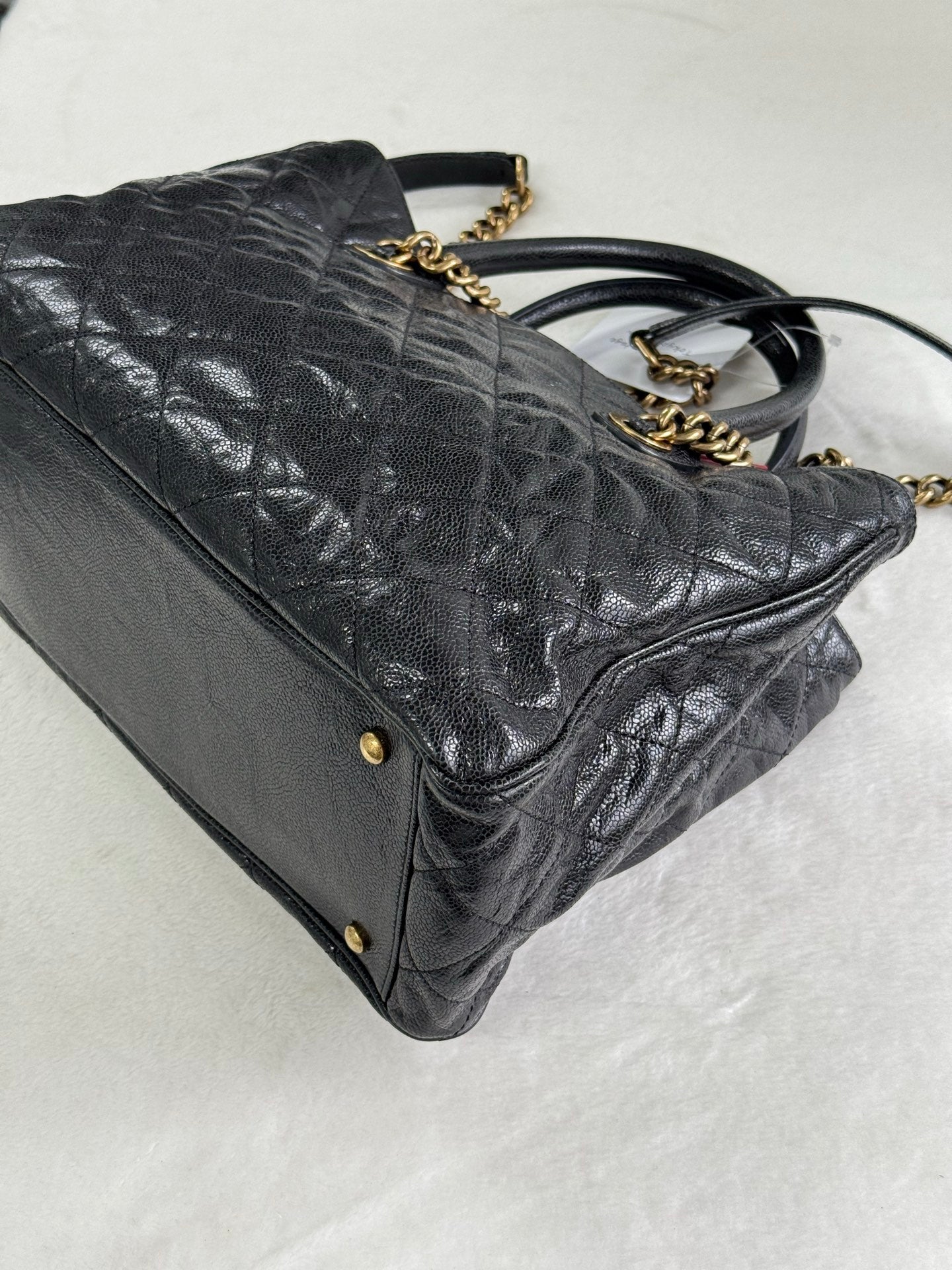 CHANEL COCO Caviar Skin 2Way Totebag