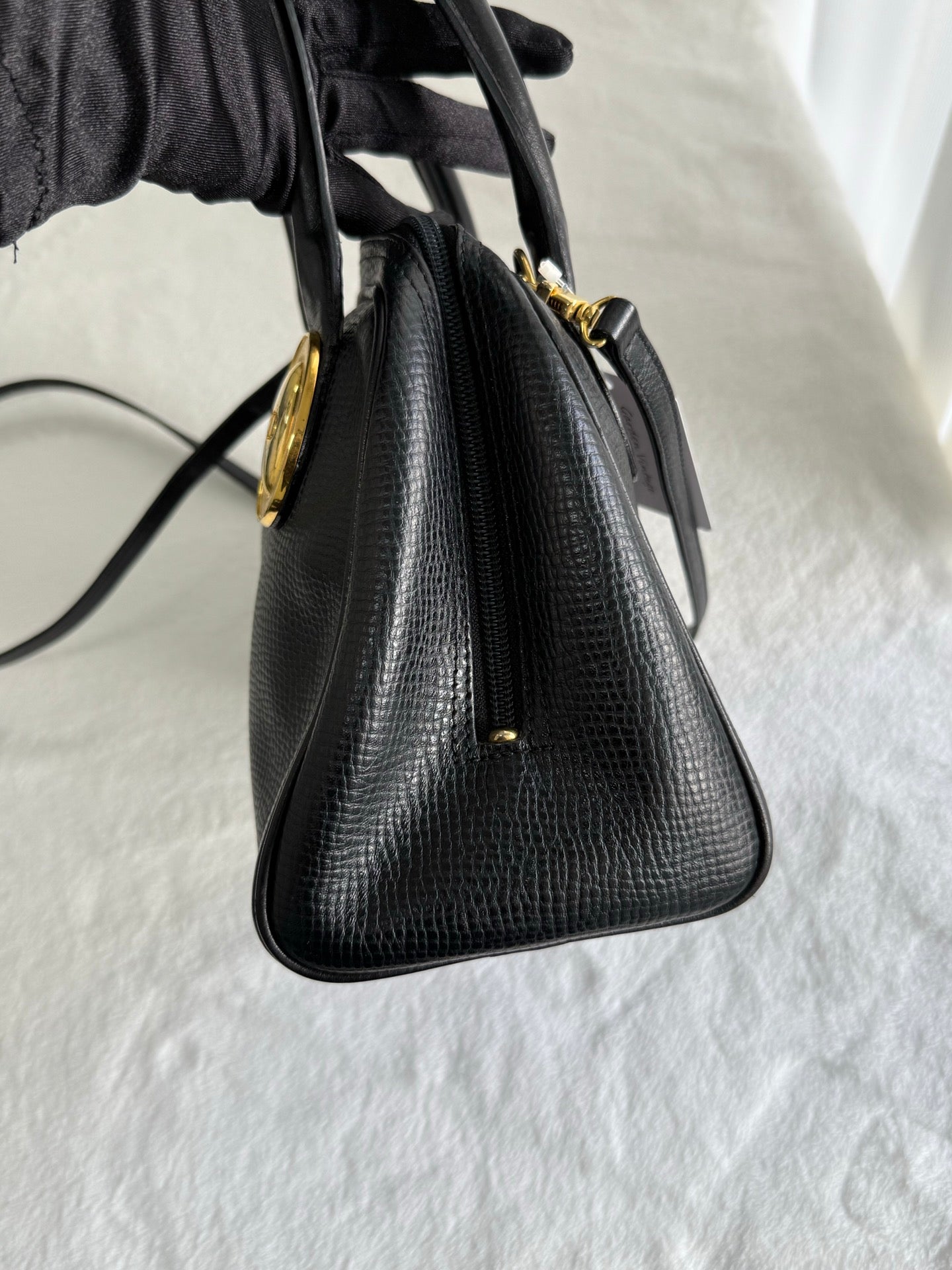 Dior Pebbled 2Ways Handbag Pre-loved