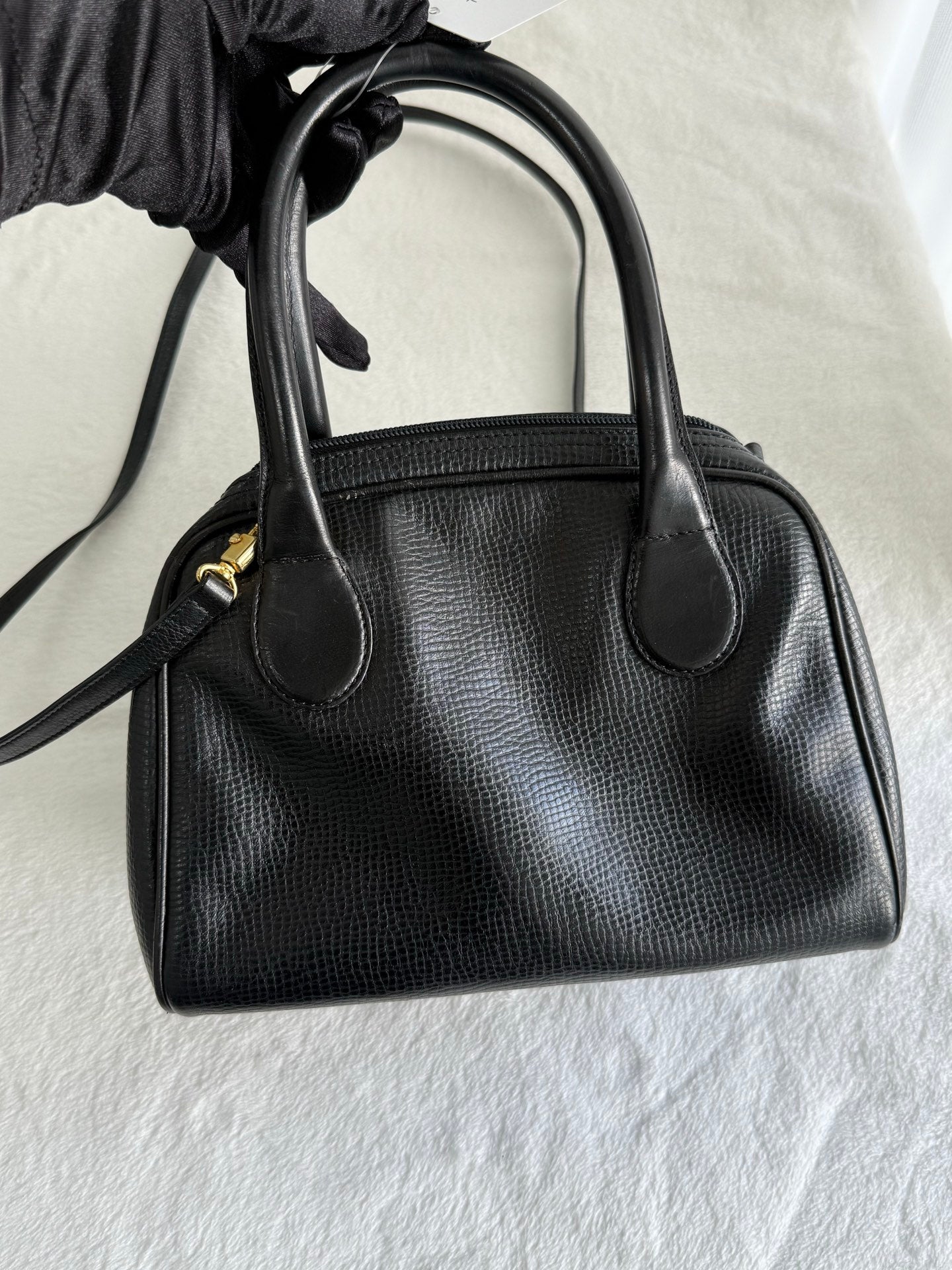 Dior Pebbled 2Ways Handbag Pre-loved