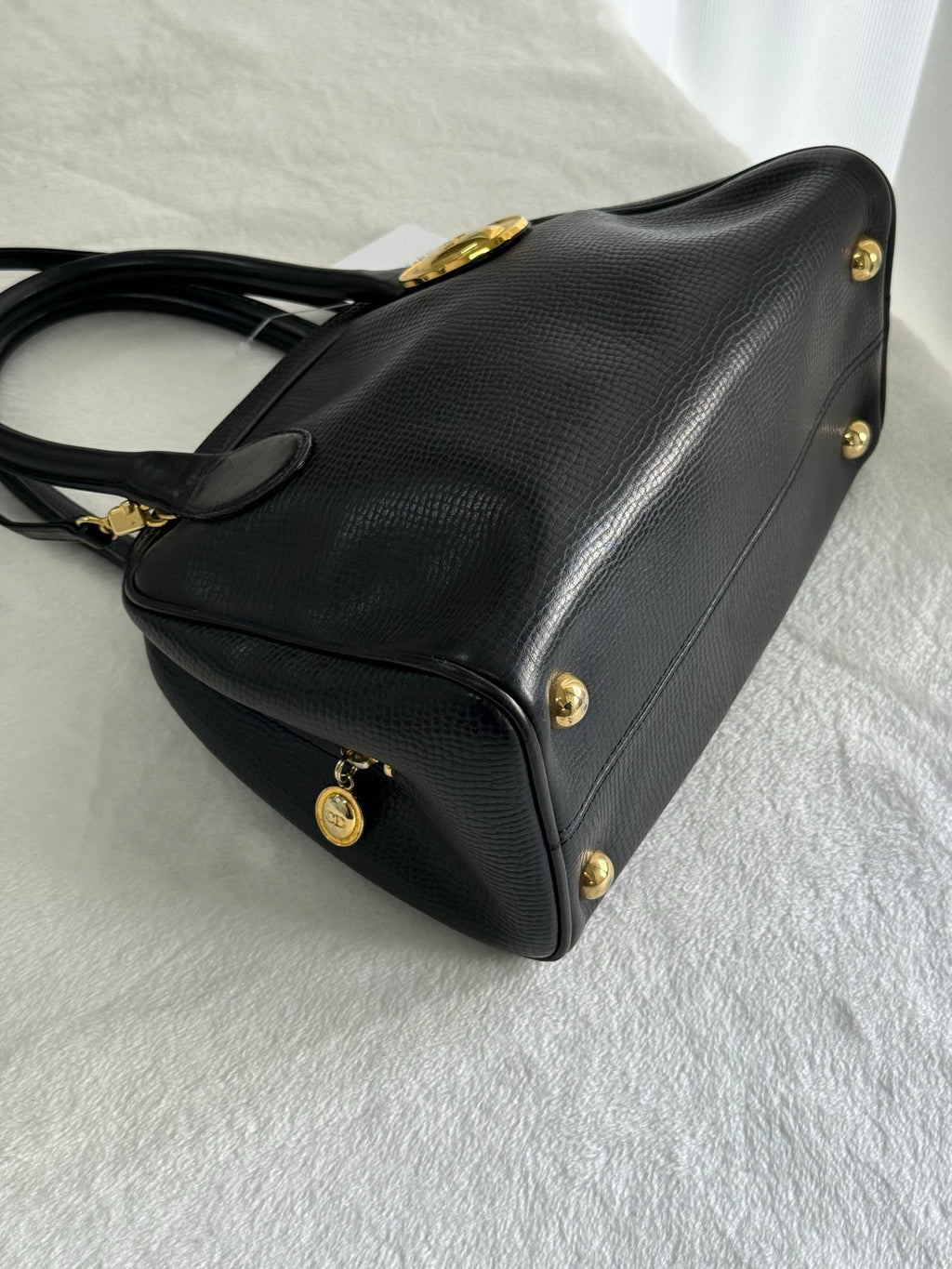 Dior Pebbled 2Ways Handbag Pre-loved