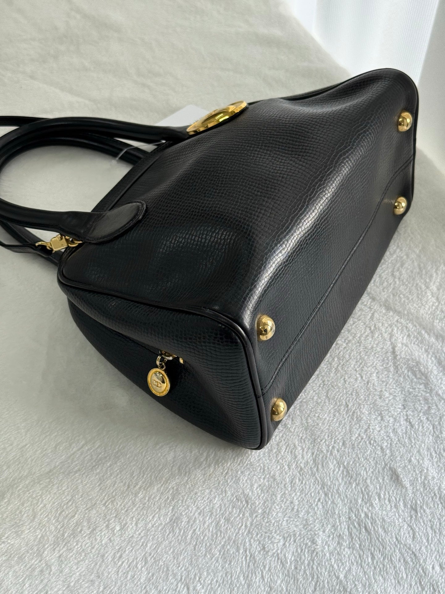 Dior Pebbled 2Ways Handbag Pre-loved