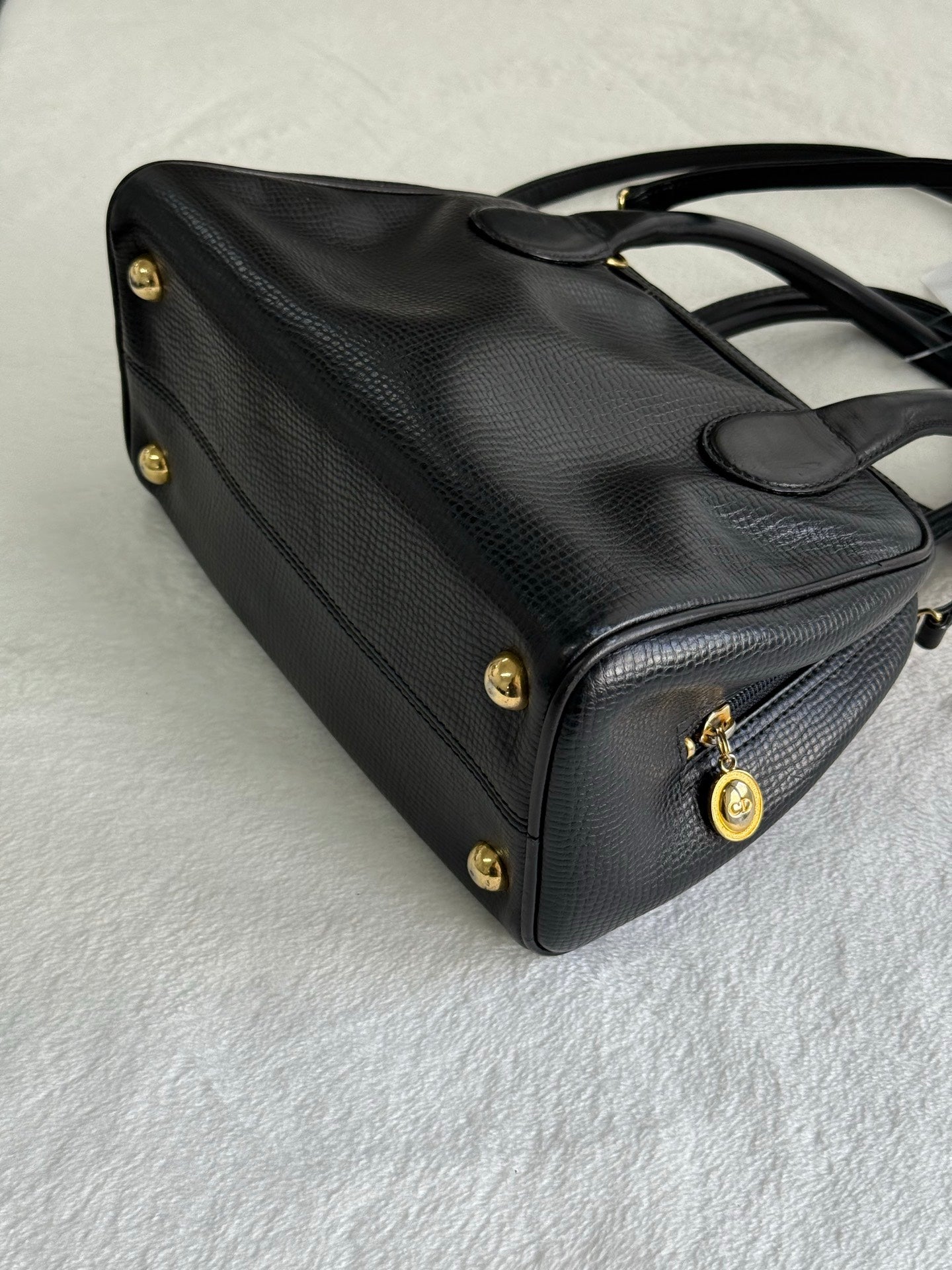 Dior Pebbled 2Ways Handbag Pre-loved