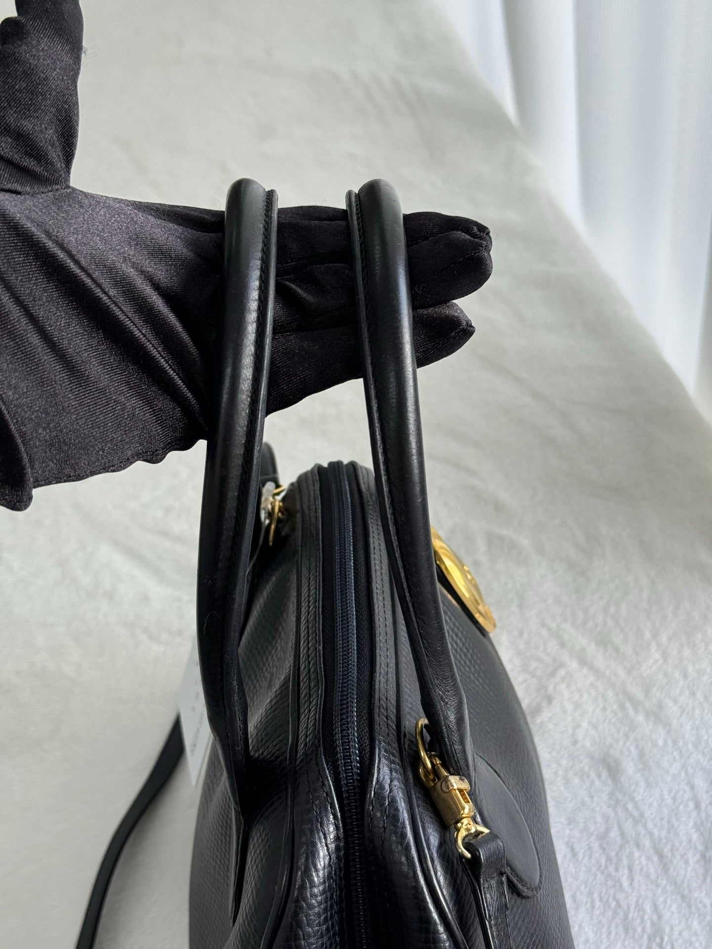 Dior Pebbled 2Ways Handbag Pre-loved