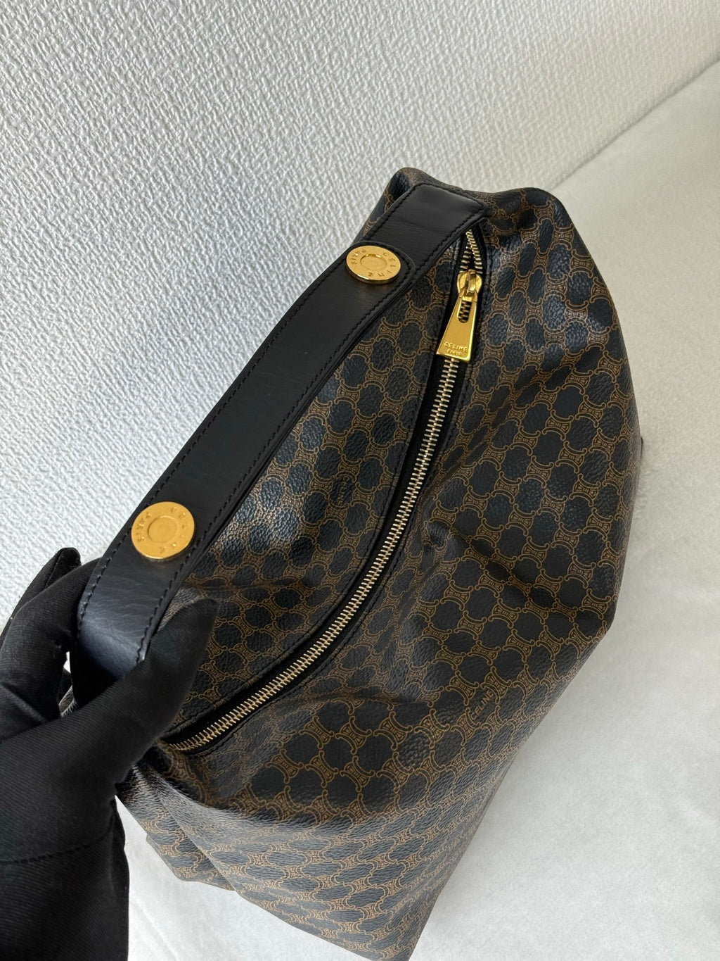 Celine Macadam Blace Handbag
