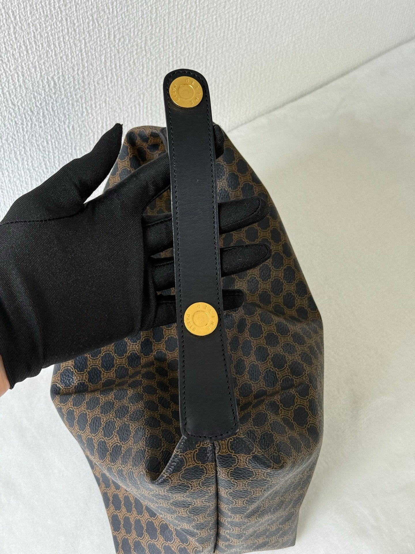 Celine Macadam Blace Handbag