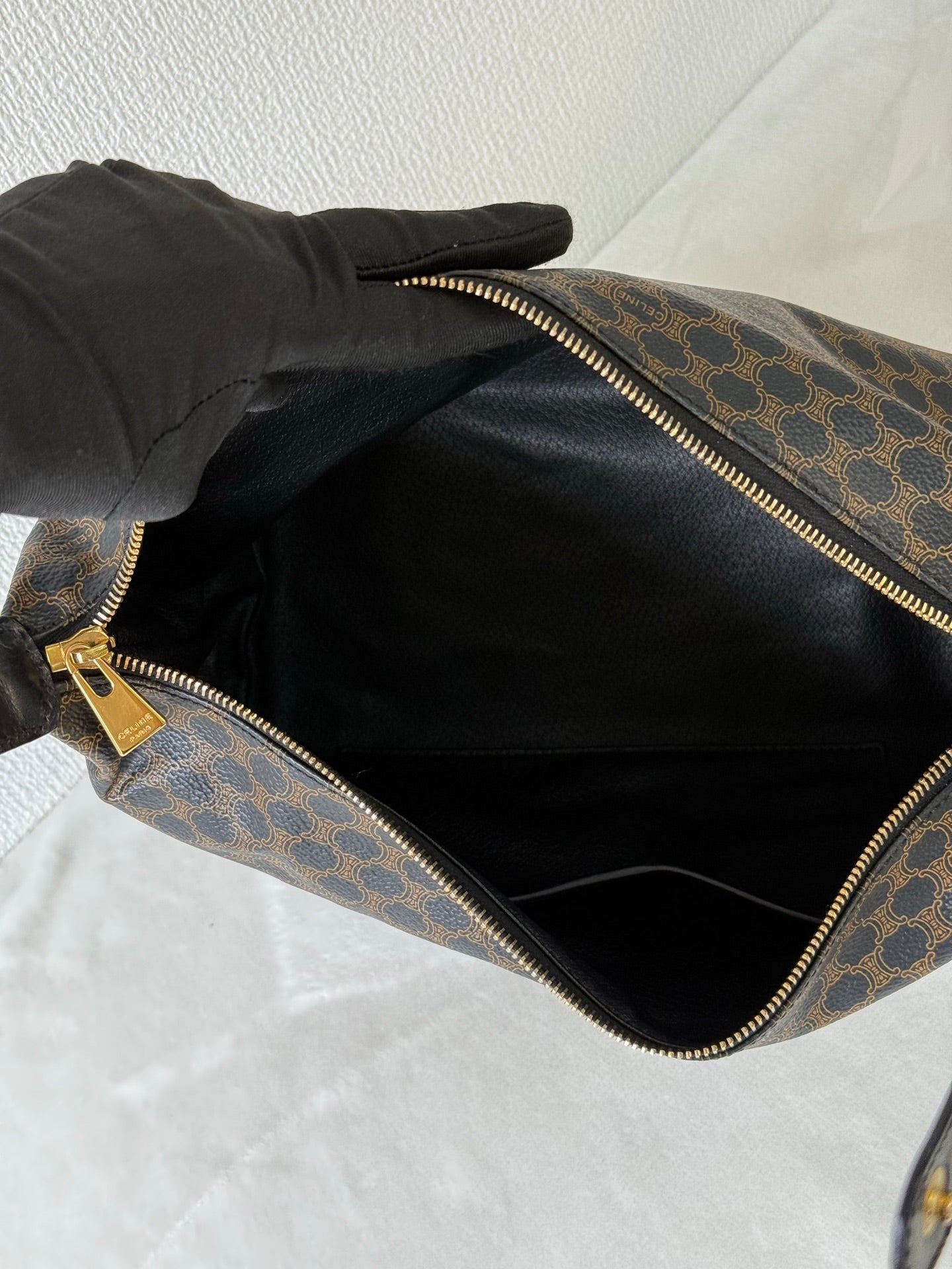 Celine Macadam Blace Handbag