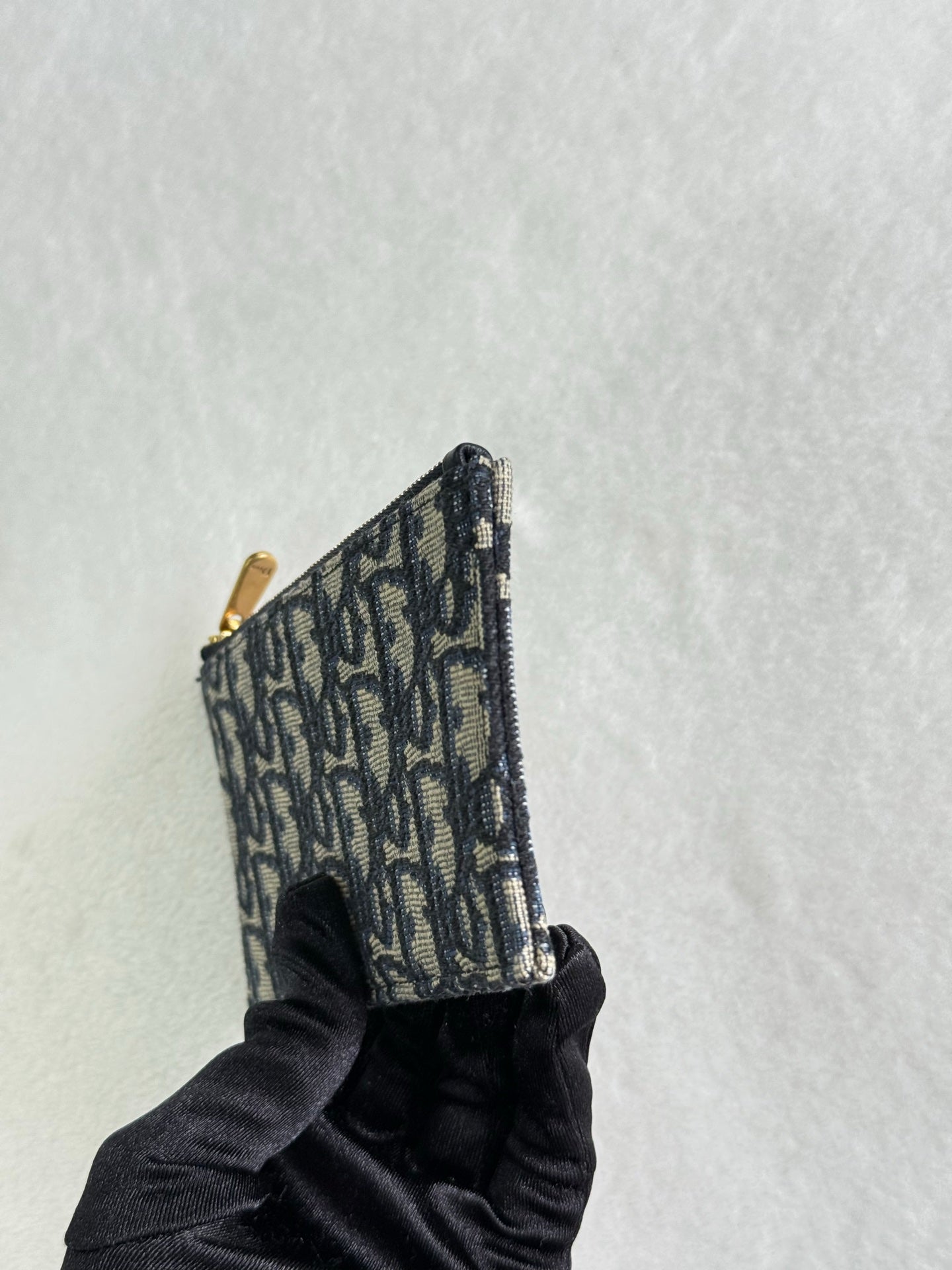 Dior Obliqu Small Saddle Pouch with Chain