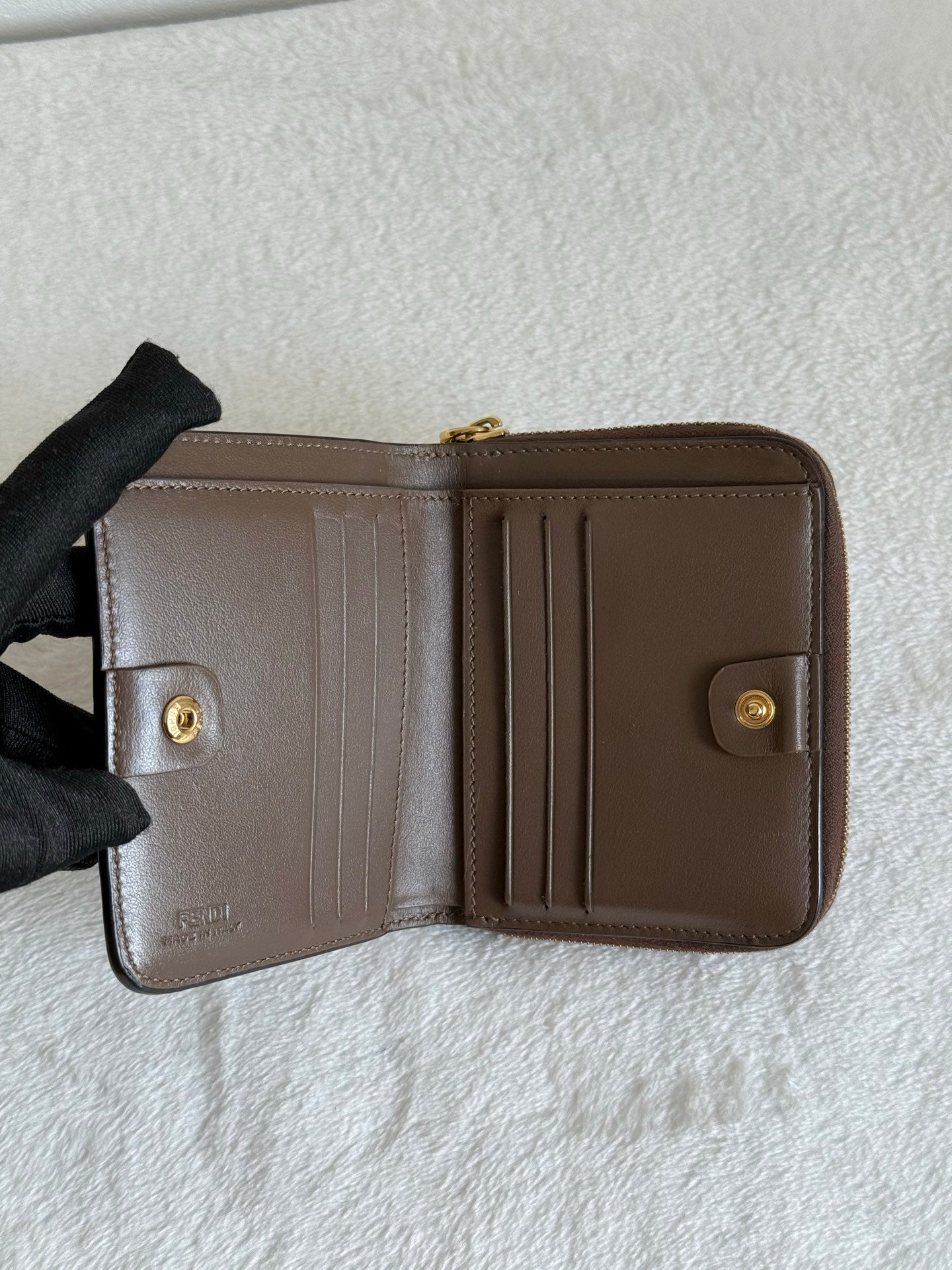FENDI Zucaacino Wallet