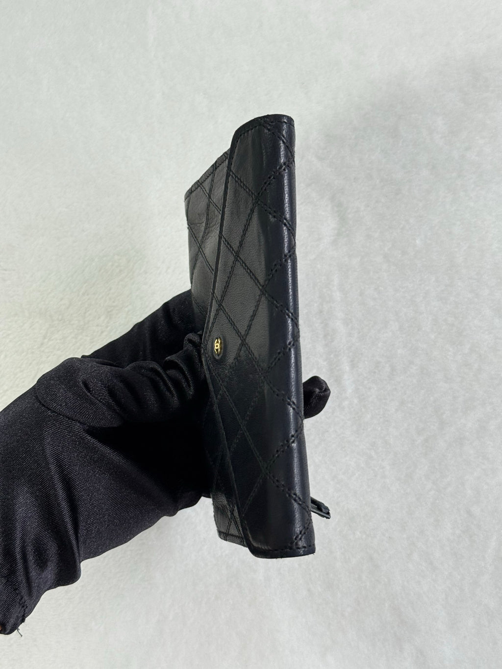 Chanel Lamb Skin Pouch/Card case Pre-loved