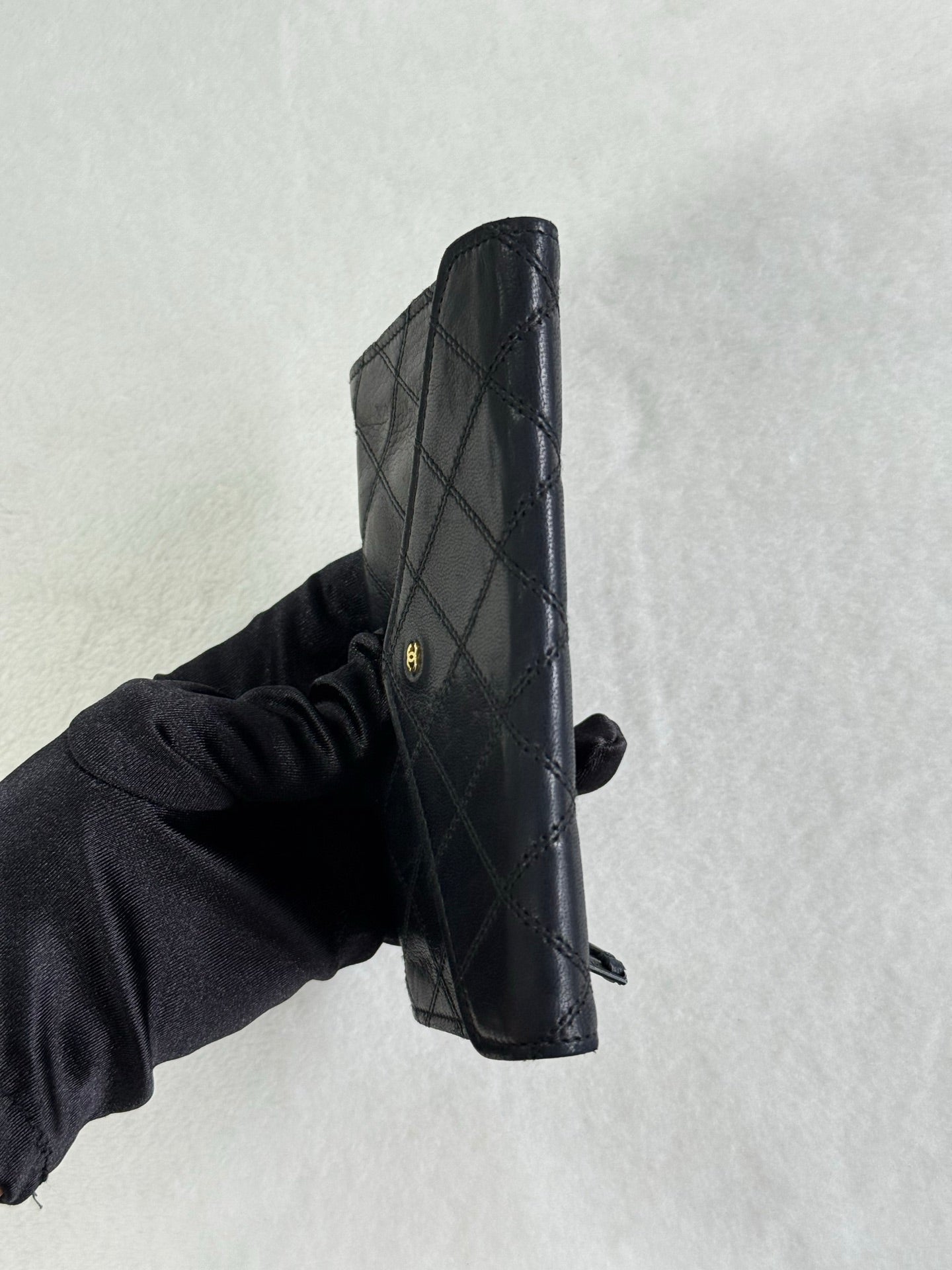 Chanel Lamb Skin Pouch/Card case Pre-loved