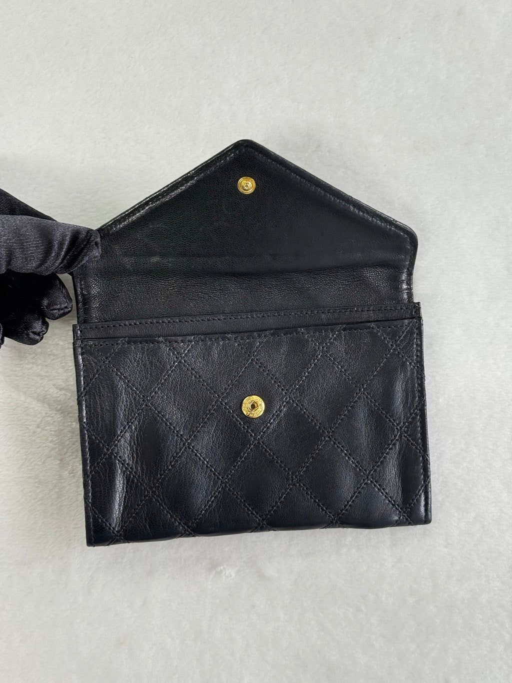 Chanel Lamb Skin Pouch/Card case Pre-loved