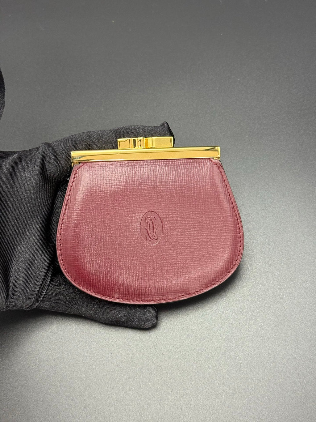 CARTIER  Bordeaux Red Wallet