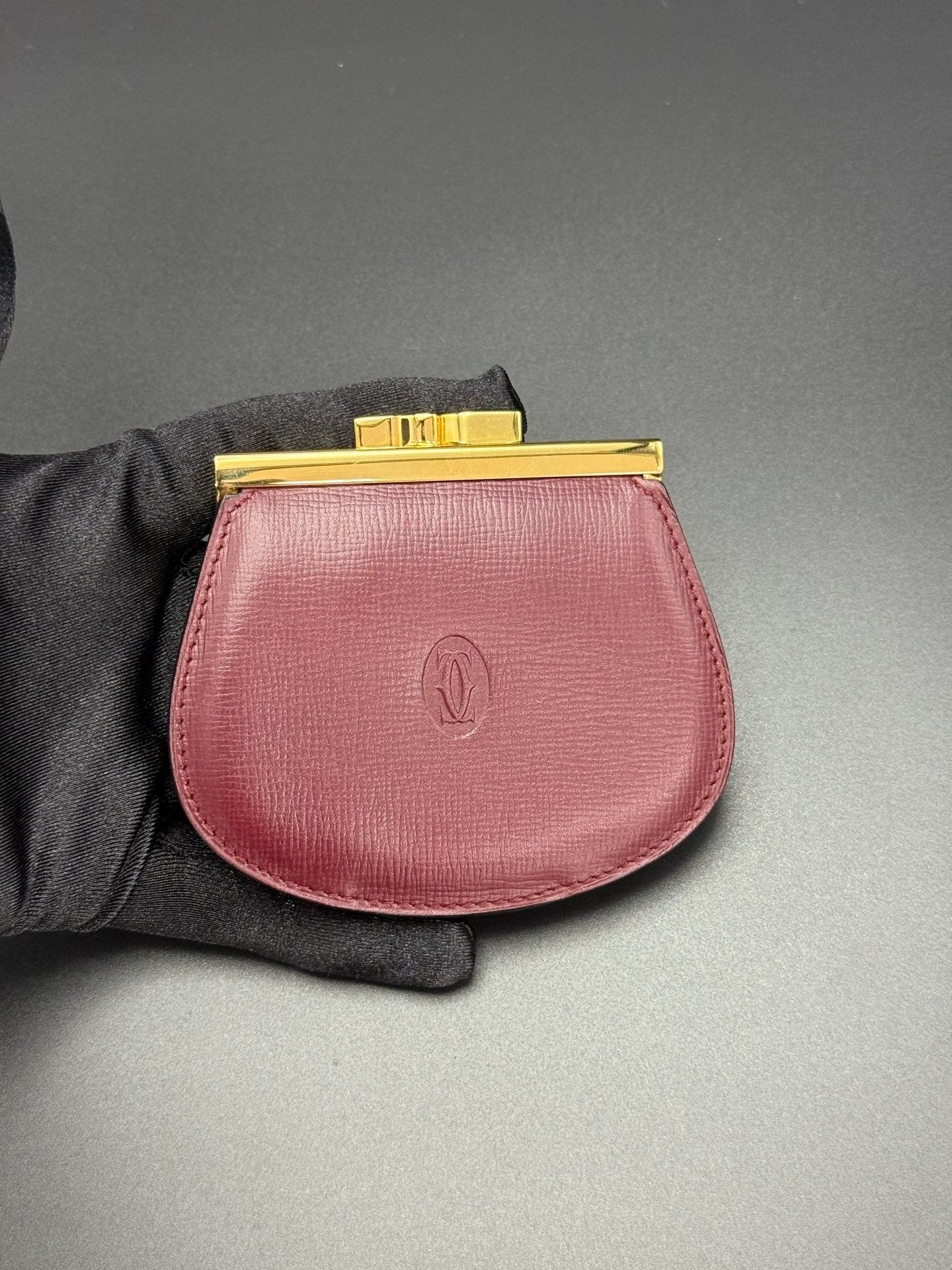 CARTIER  Bordeaux Red Wallet