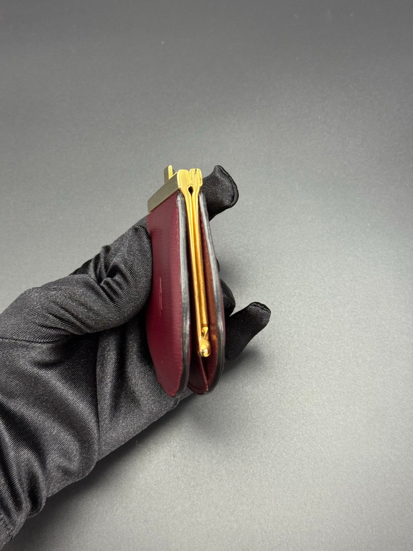 CARTIER  Bordeaux Red Wallet