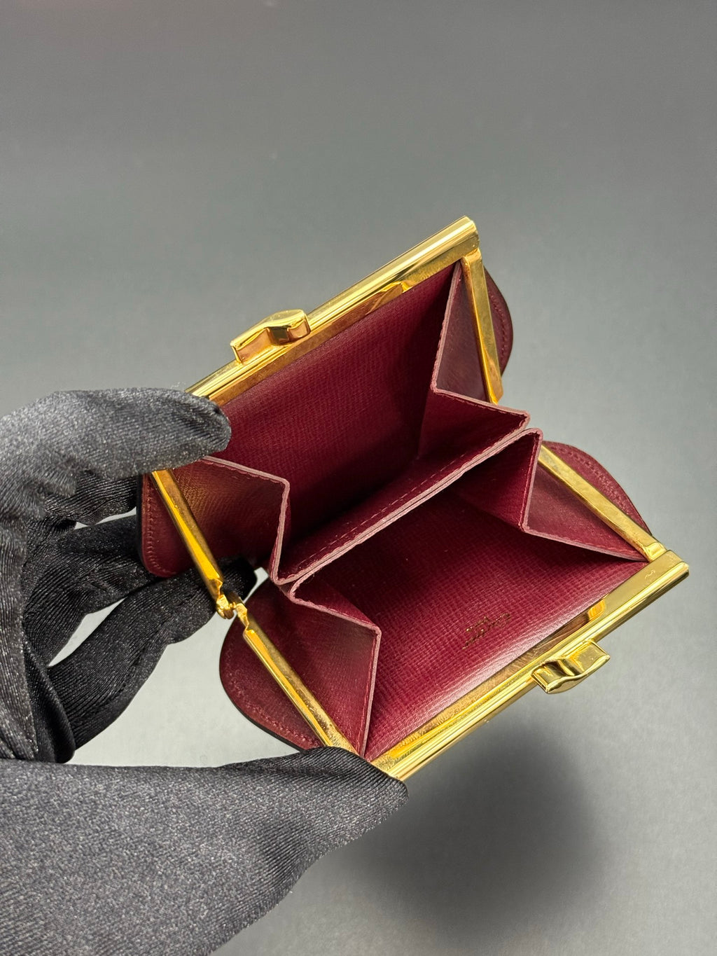 CARTIER  Bordeaux Red Wallet