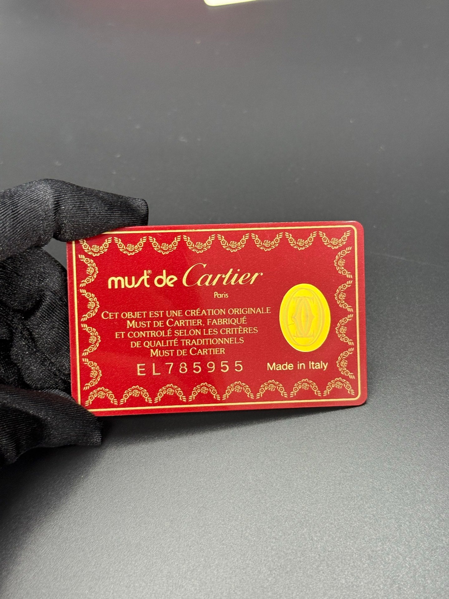 CARTIER  Bordeaux Red Wallet