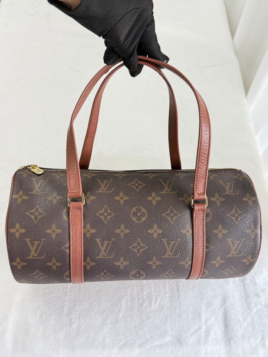 LOUIS VUITTON Monogram Papillon30 with pouch