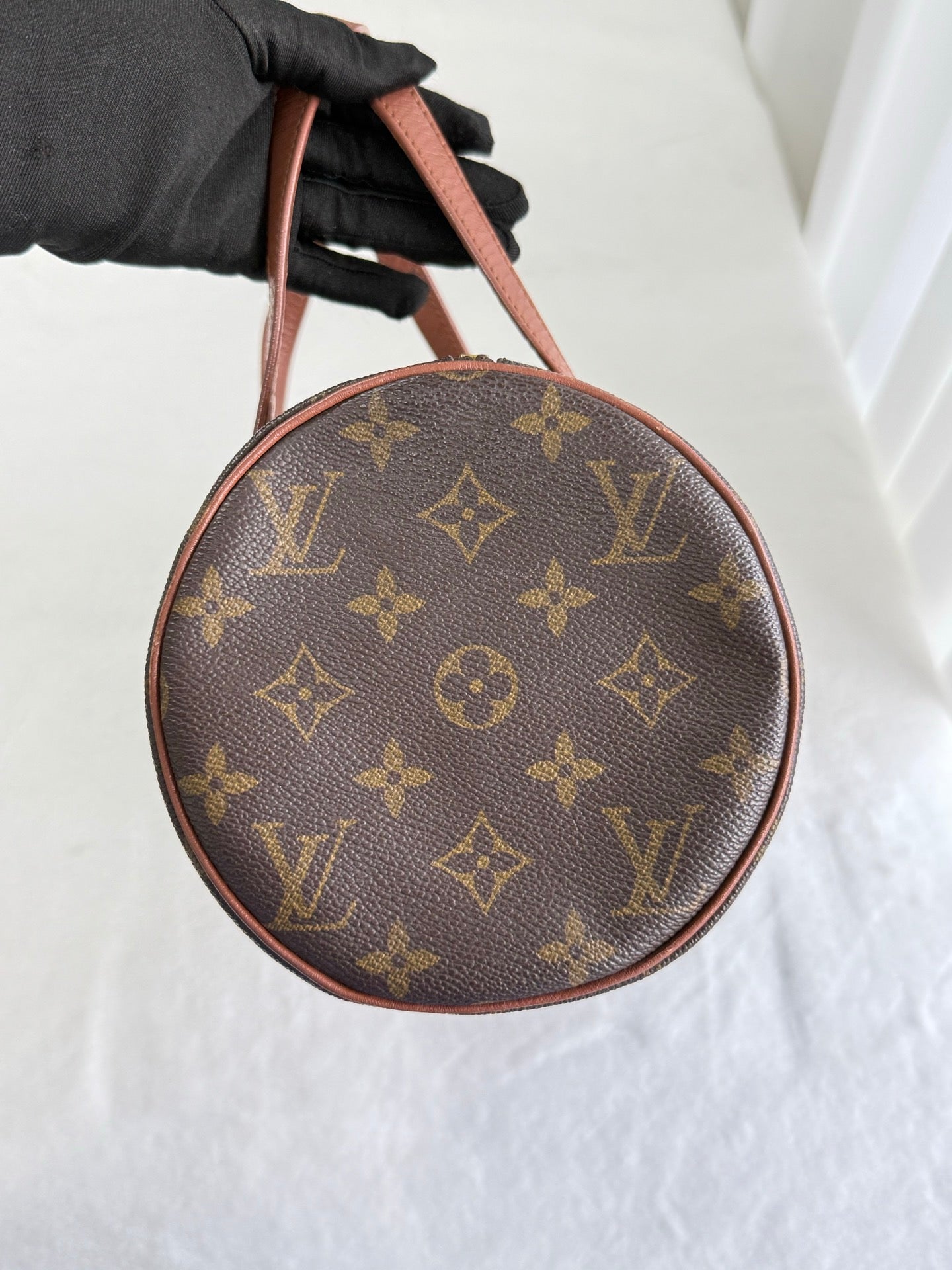 LOUIS VUITTON Monogram Papillon30 with pouch
