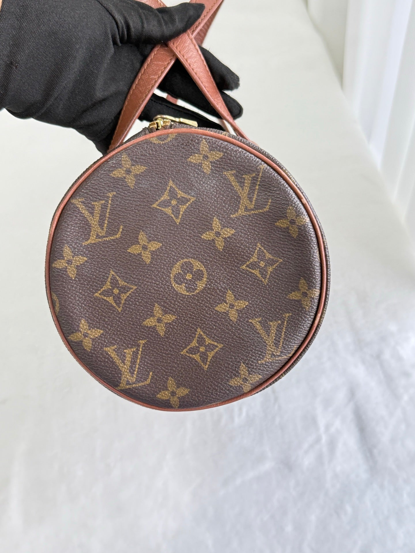 LOUIS VUITTON Monogram Papillon30 with pouch