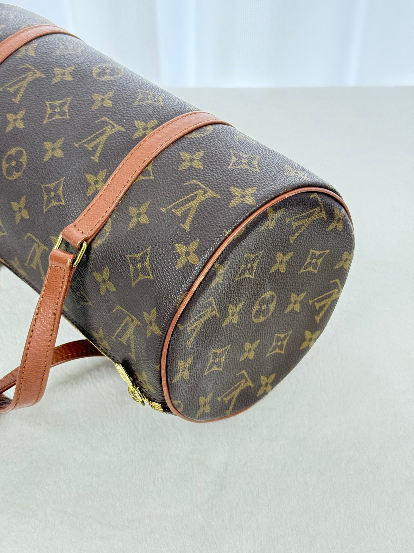 LOUIS VUITTON Monogram Papillon30 with pouch