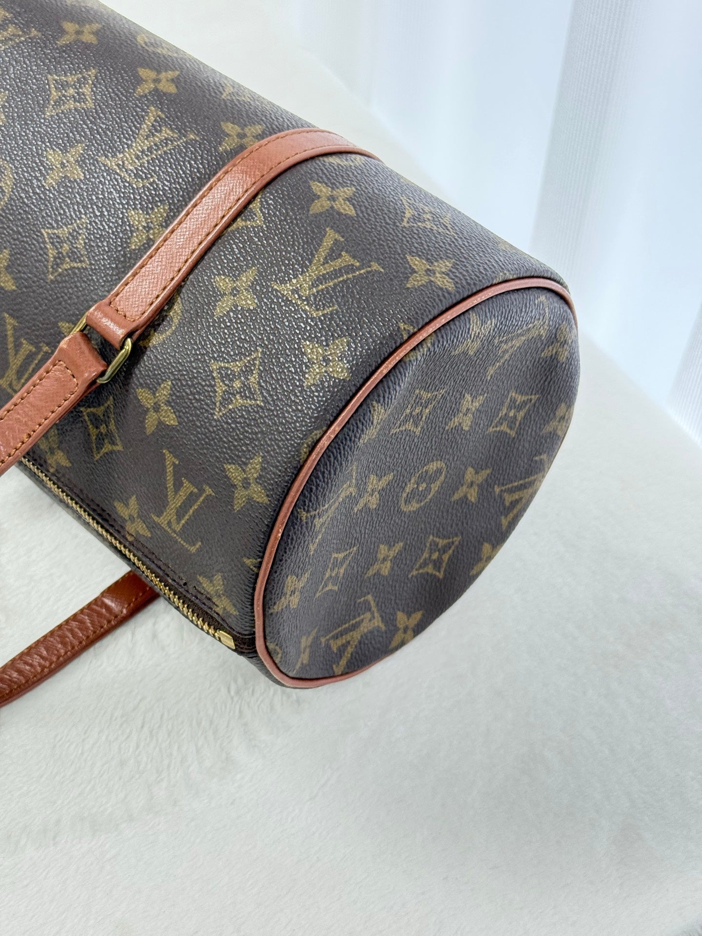 LOUIS VUITTON Monogram Papillon30 with pouch