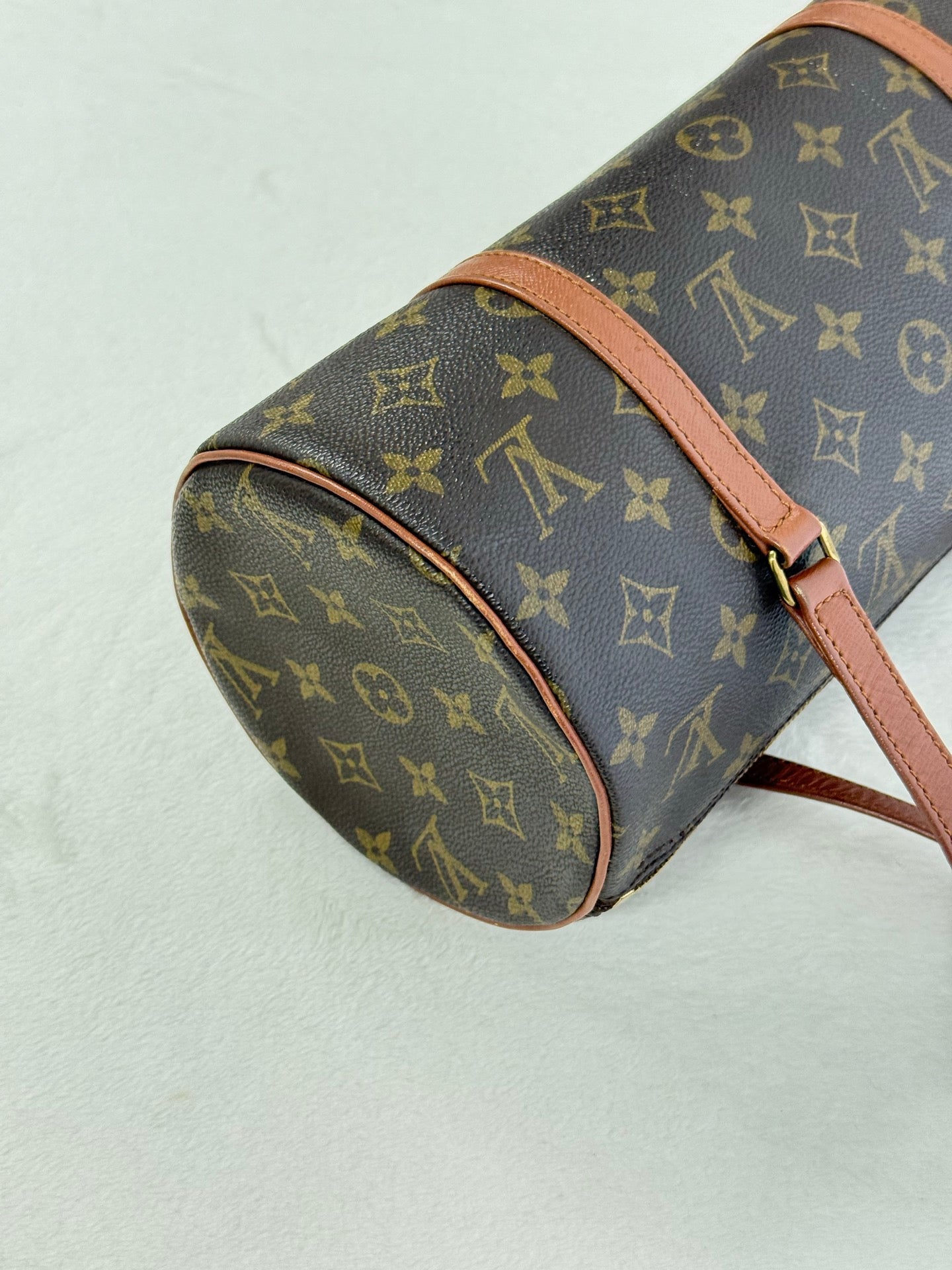 LOUIS VUITTON Monogram Papillon30 with pouch