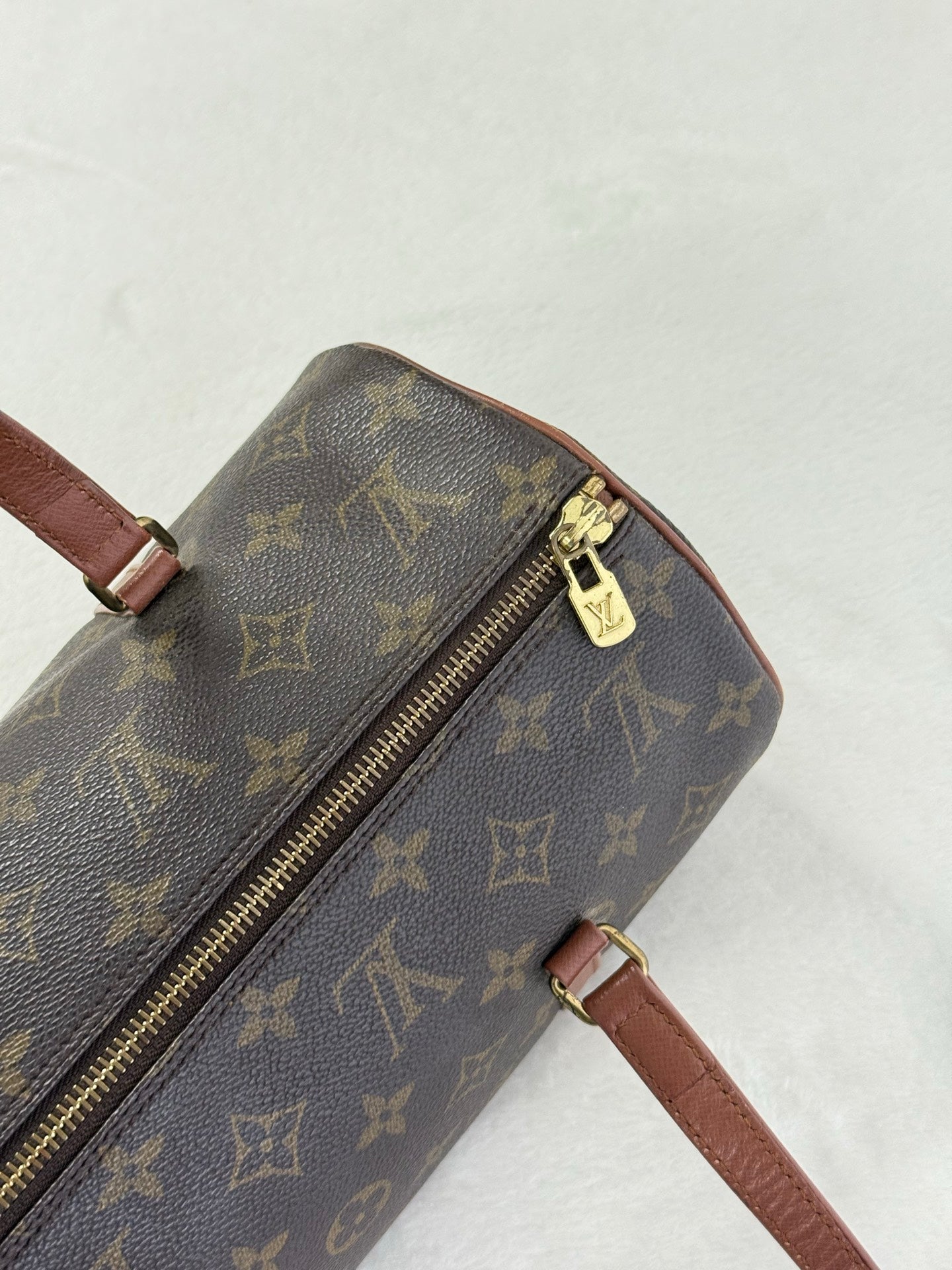 LOUIS VUITTON Monogram Papillon30 with pouch