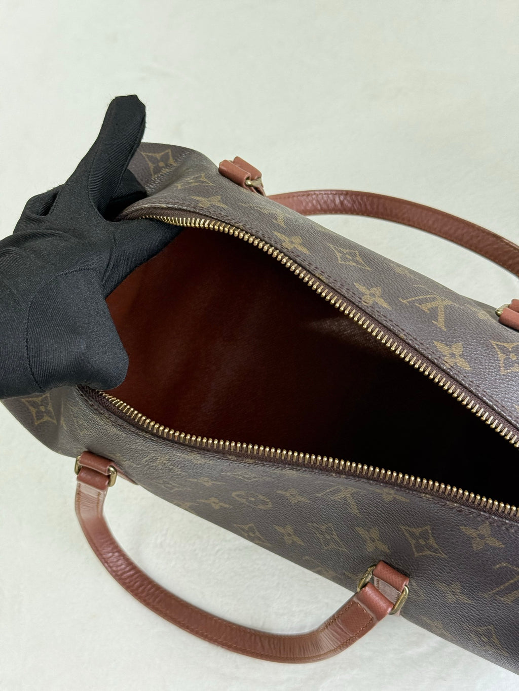 LOUIS VUITTON Monogram Papillon30 with pouch